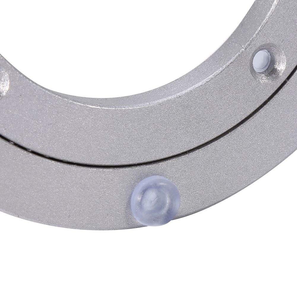 Heavy Duty Aluminium Alloy Rotating Bearing Plate Turntable Round Dining Table view 5