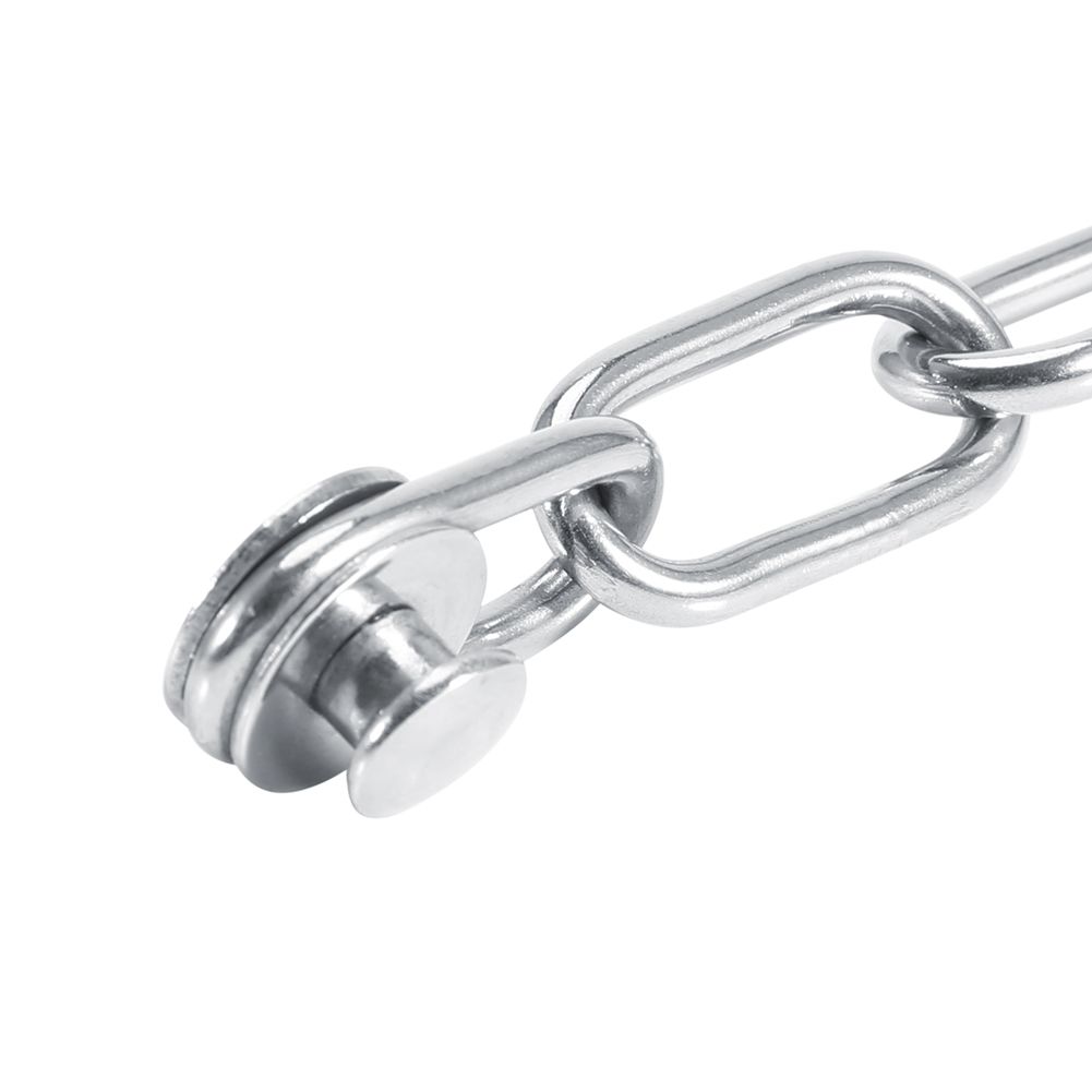 Stainless Steel Safety Guard Door Chain Security Lock Latch With Screws(Silver) view 9