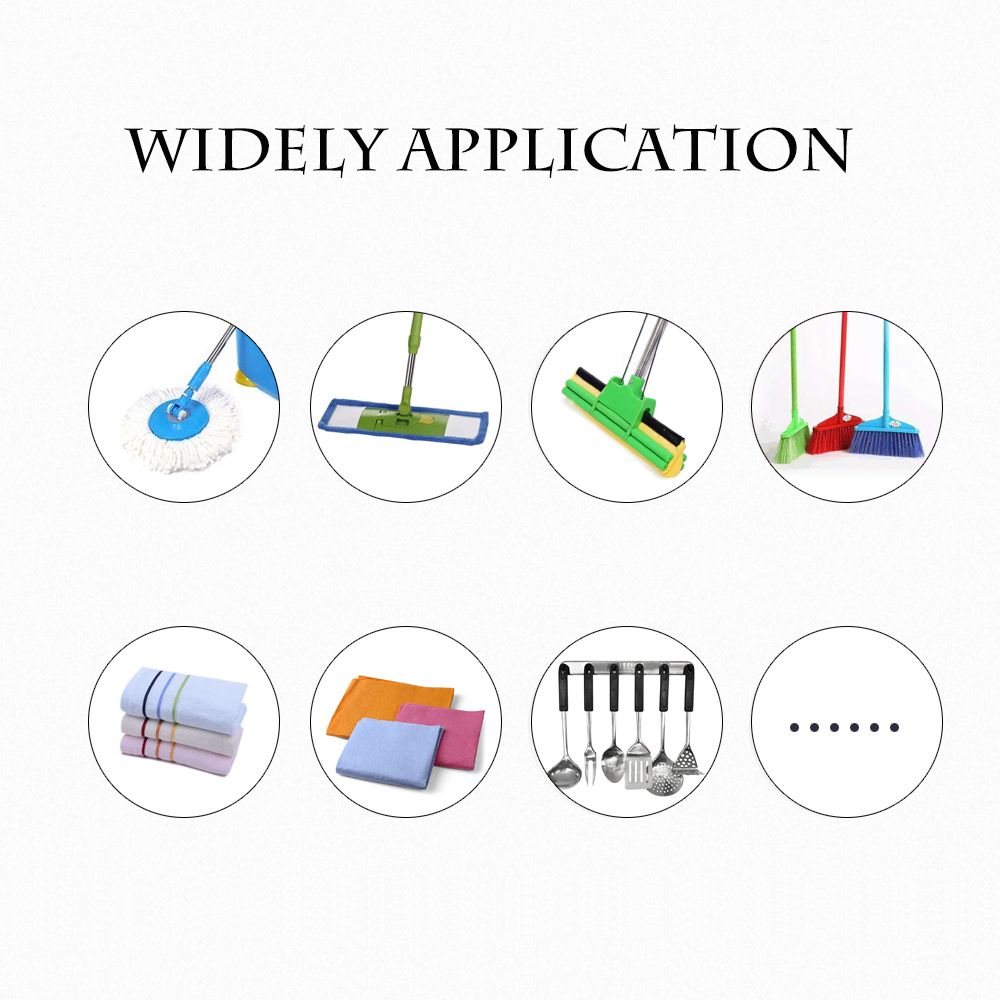 Mop Broom Gripper Holder Hooks view 10