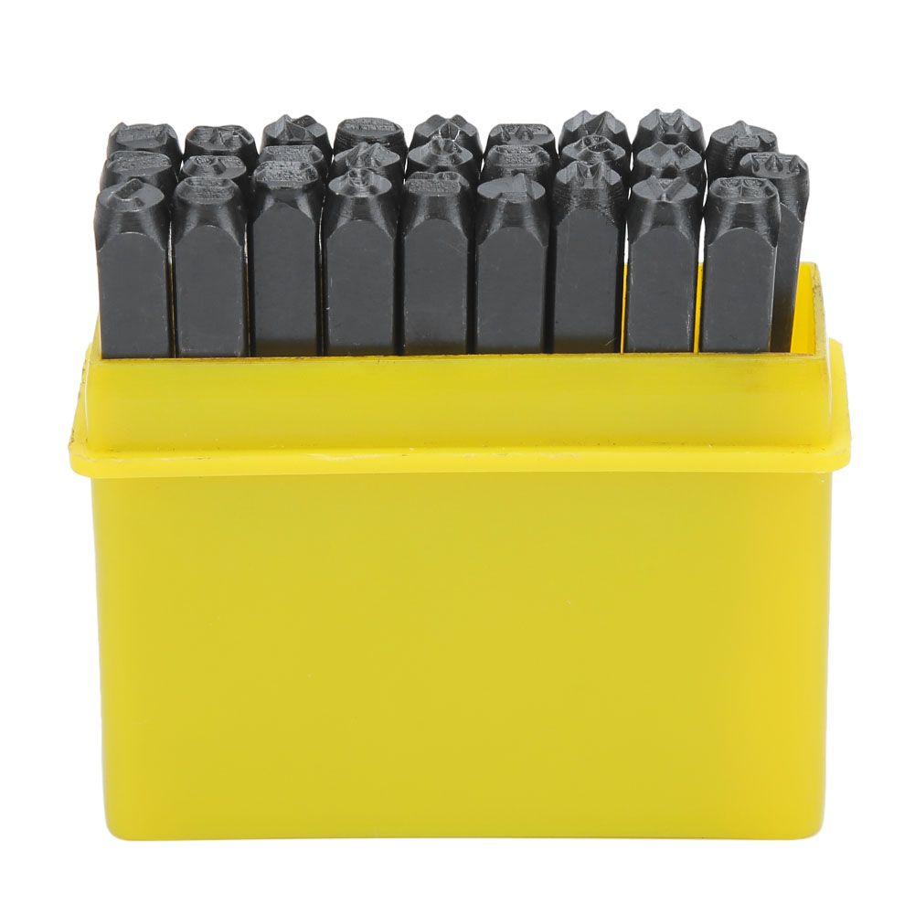 4mm Craft Letters A-Z Punch Stamps Set High Carbon Steel Metal Leather Tool view 3