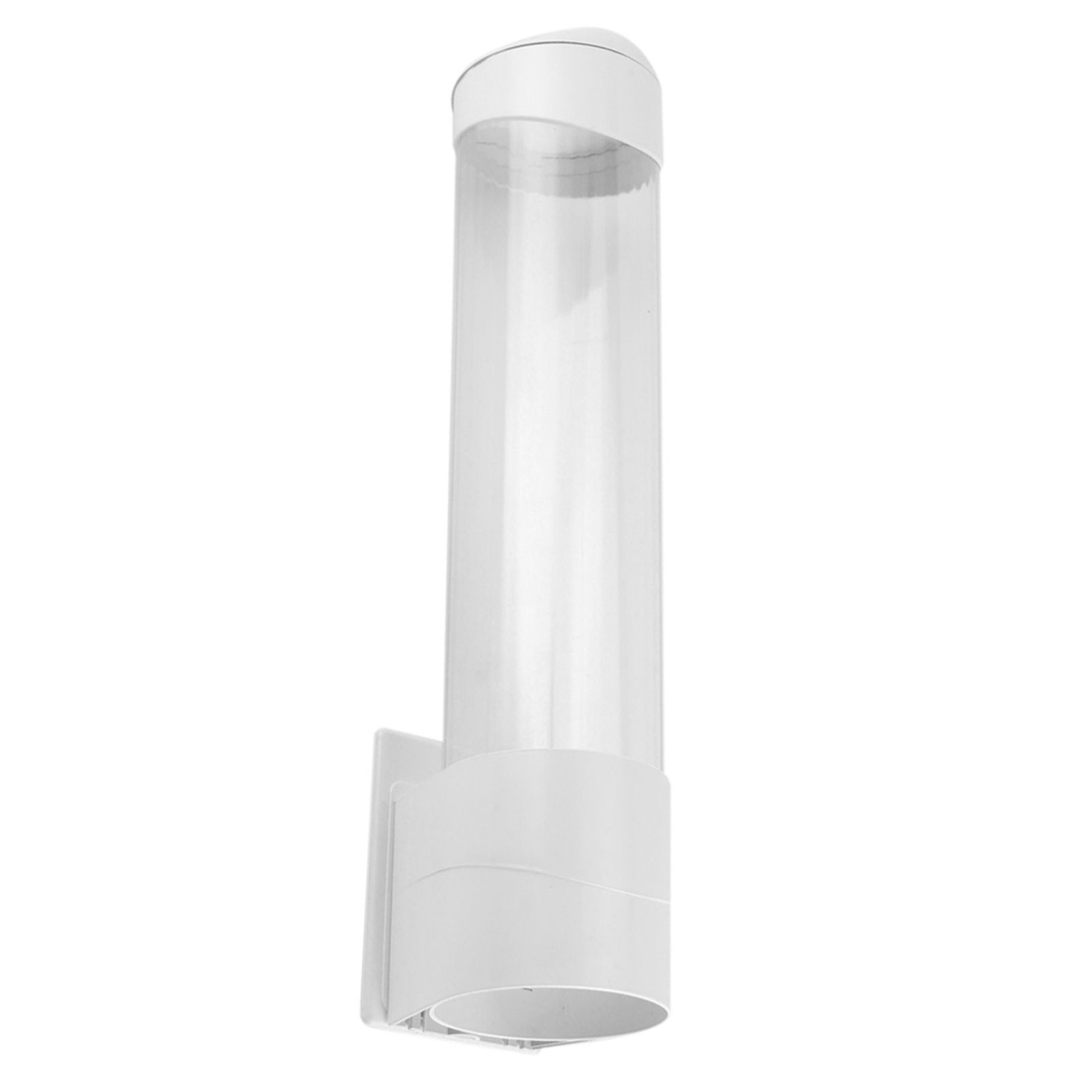 Anti Dust Paper Cup Dispenser Plastic Holder 7.5cm 50 Cups Convenient Container view 7