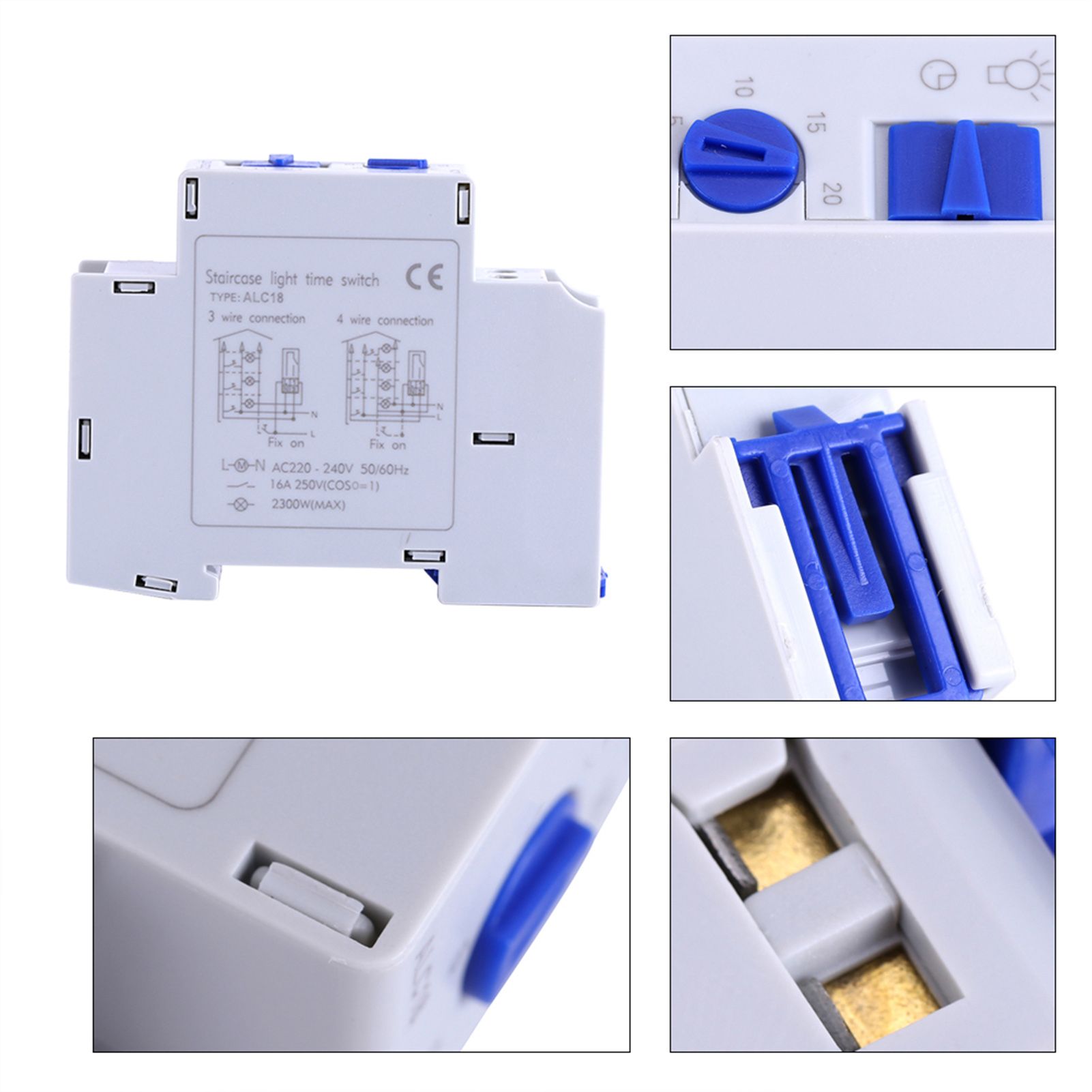 AC 220-240V Mechanical Home Appliance Staircase Electronic Relay Time Switch view 10