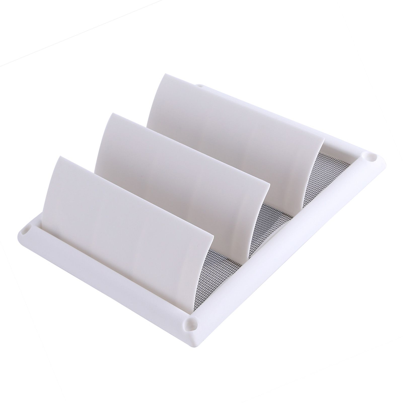 1 PC Plastic Air Vent Grille Cover 3 Flaps Wall Duct Ventilation Grill With view 2