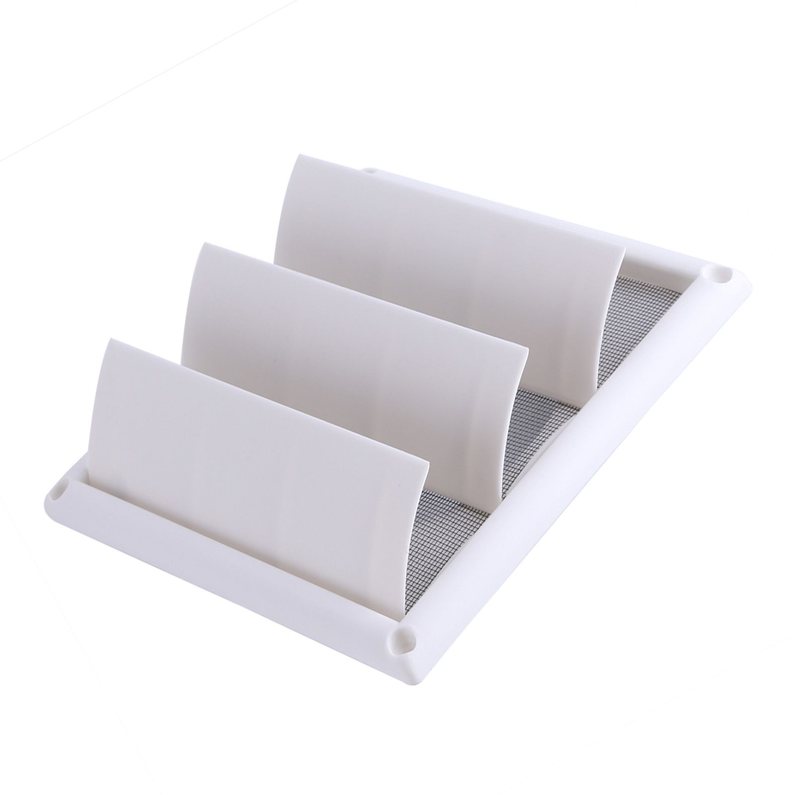 1 PC Plastic Air Vent Grille Cover 3 Flaps Wall Duct Ventilation Grill With view 7