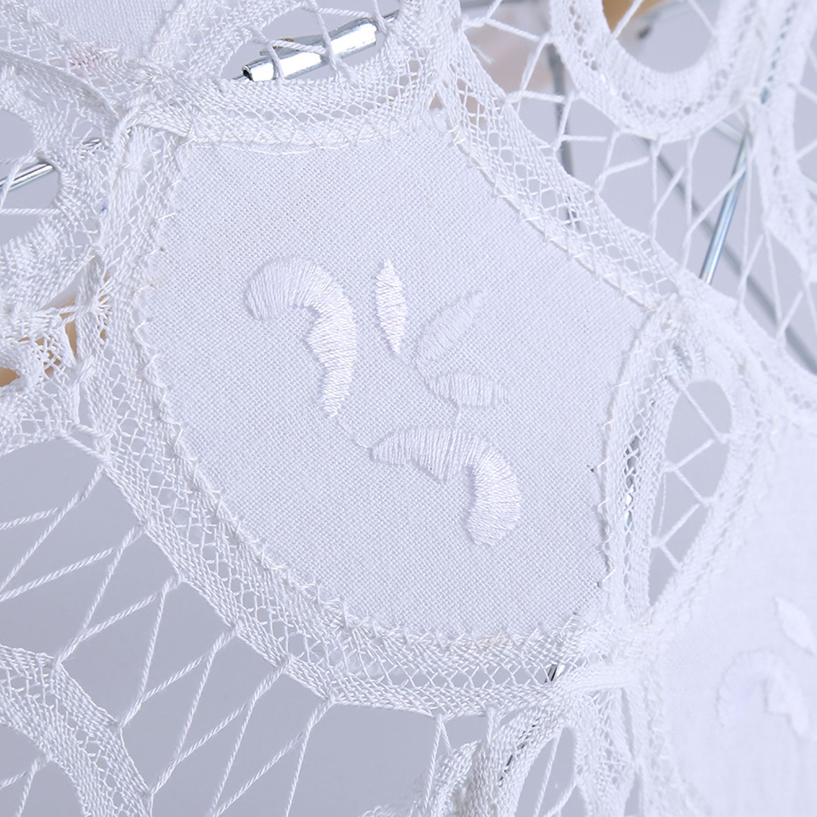 Lady Wedding Lace Umbrella Parasol Sun Umbrellas Party Bridal Photo Taking view 3
