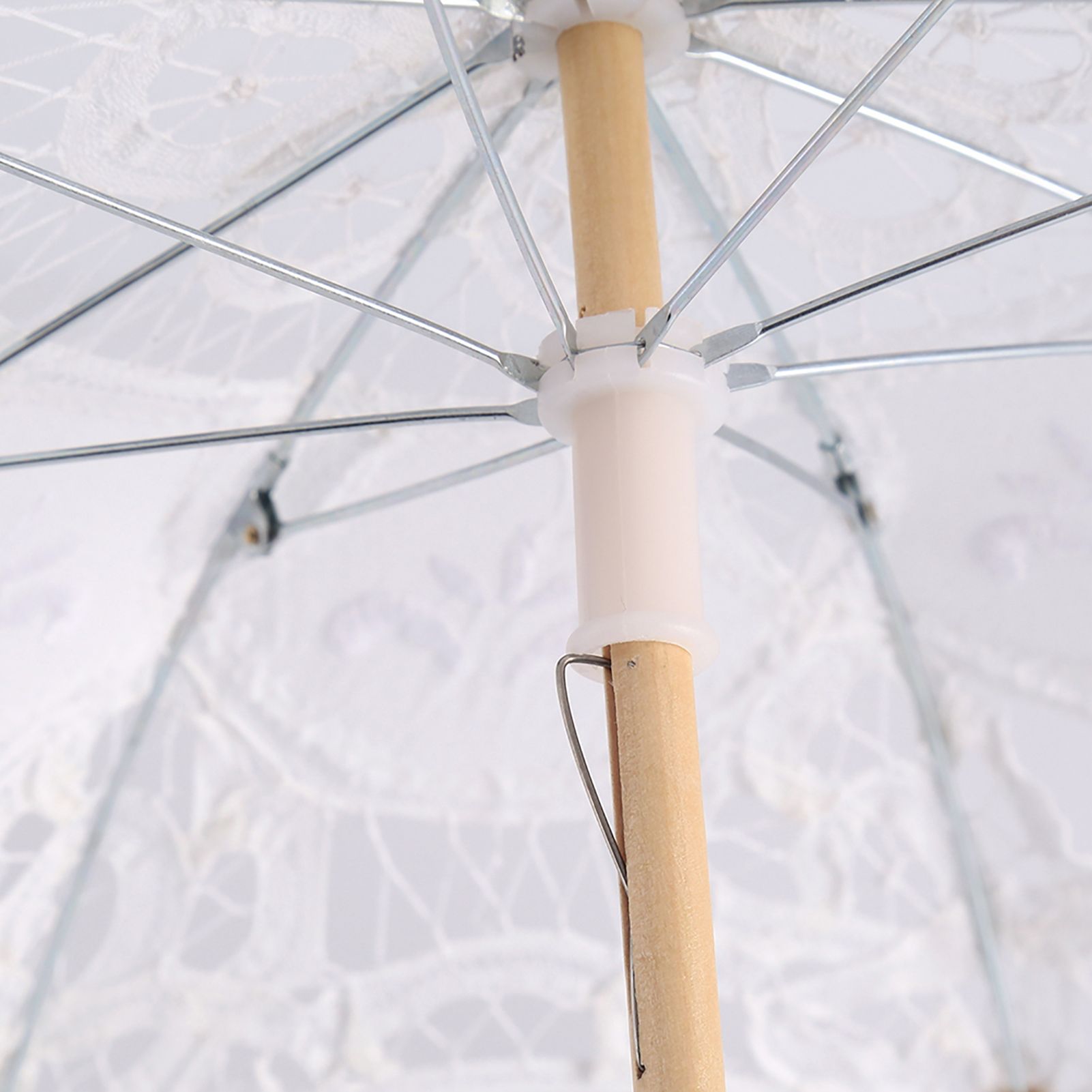 Lady Wedding Lace Umbrella Parasol Sun Umbrellas Party Bridal Photo Taking view 5
