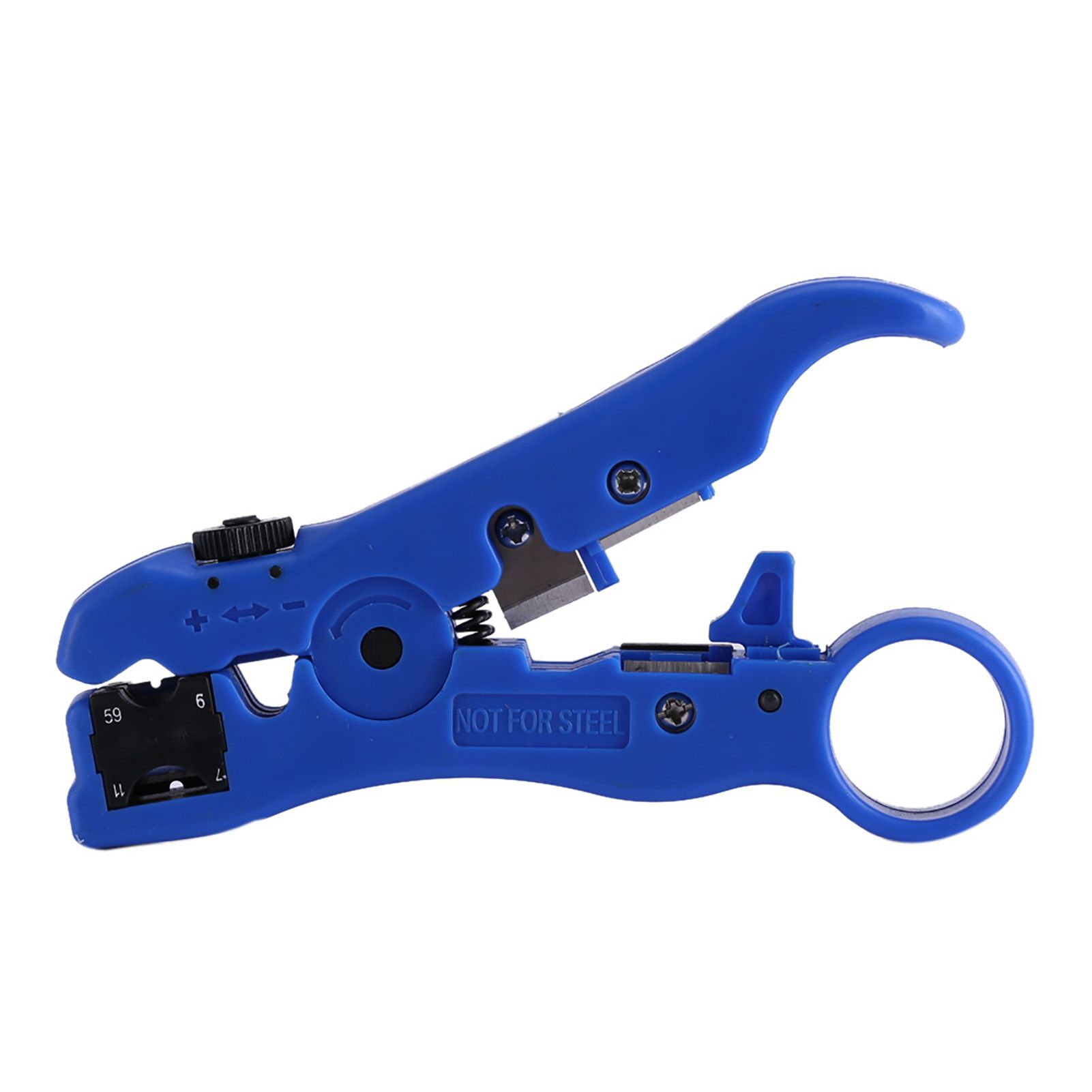 Rotary Coax Coaxial Cable Cutter Stripper Stripping Tool for RG59 RG6 RG7 RG11