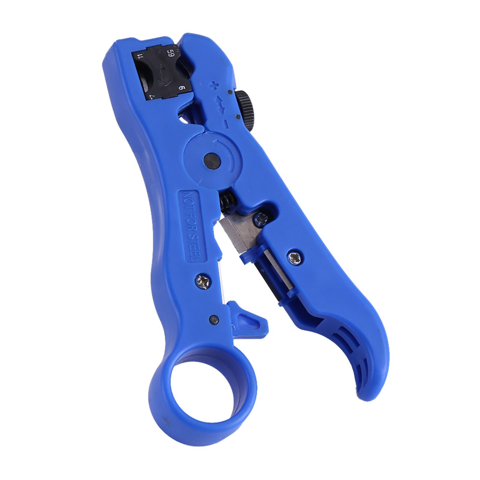 Rotary Coax Coaxial Cable Cutter Stripper Stripping Tool for RG59 RG6 RG7 RG11 view 5