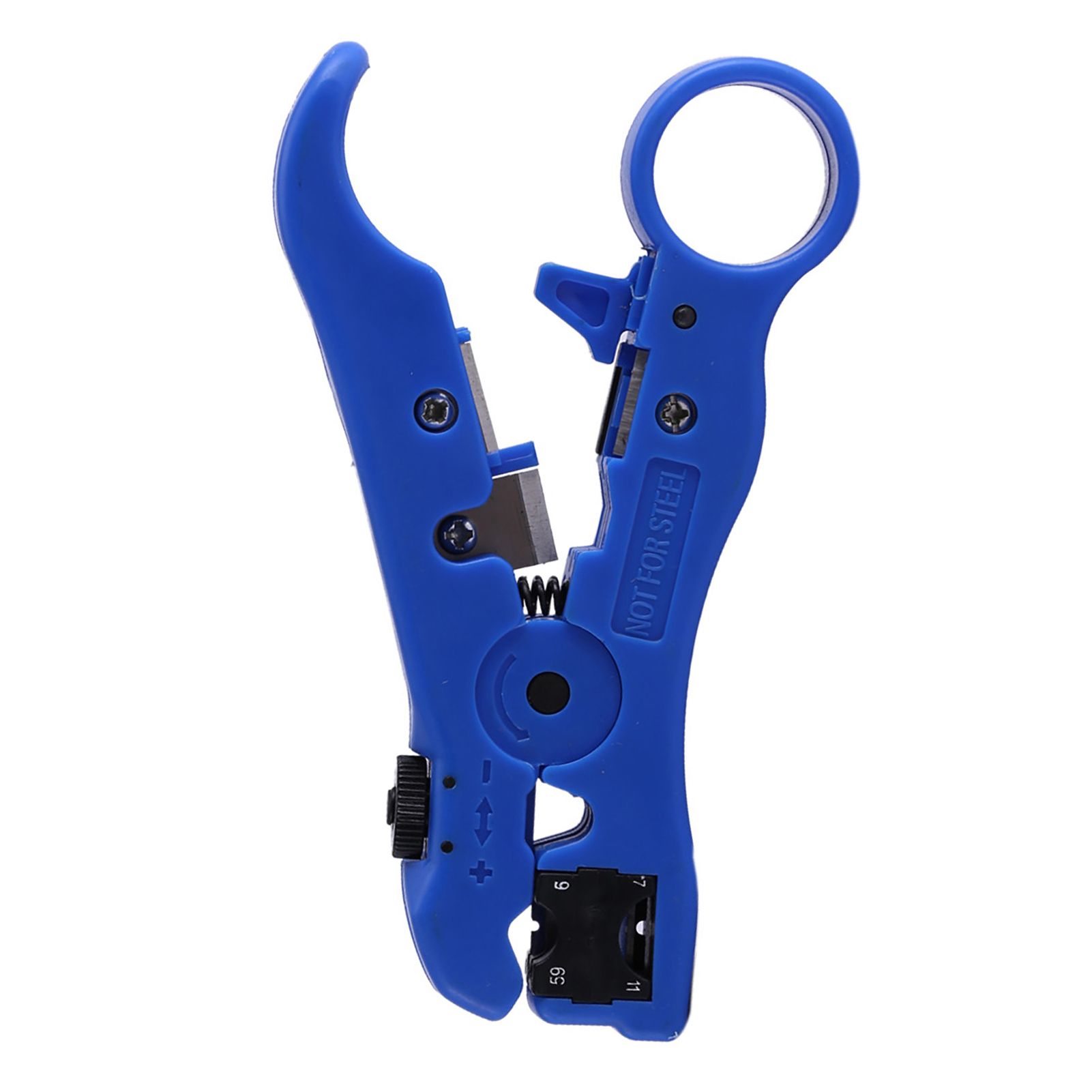 Rotary Coax Coaxial Cable Cutter Stripper Stripping Tool for RG59 RG6 RG7 RG11 view 7
