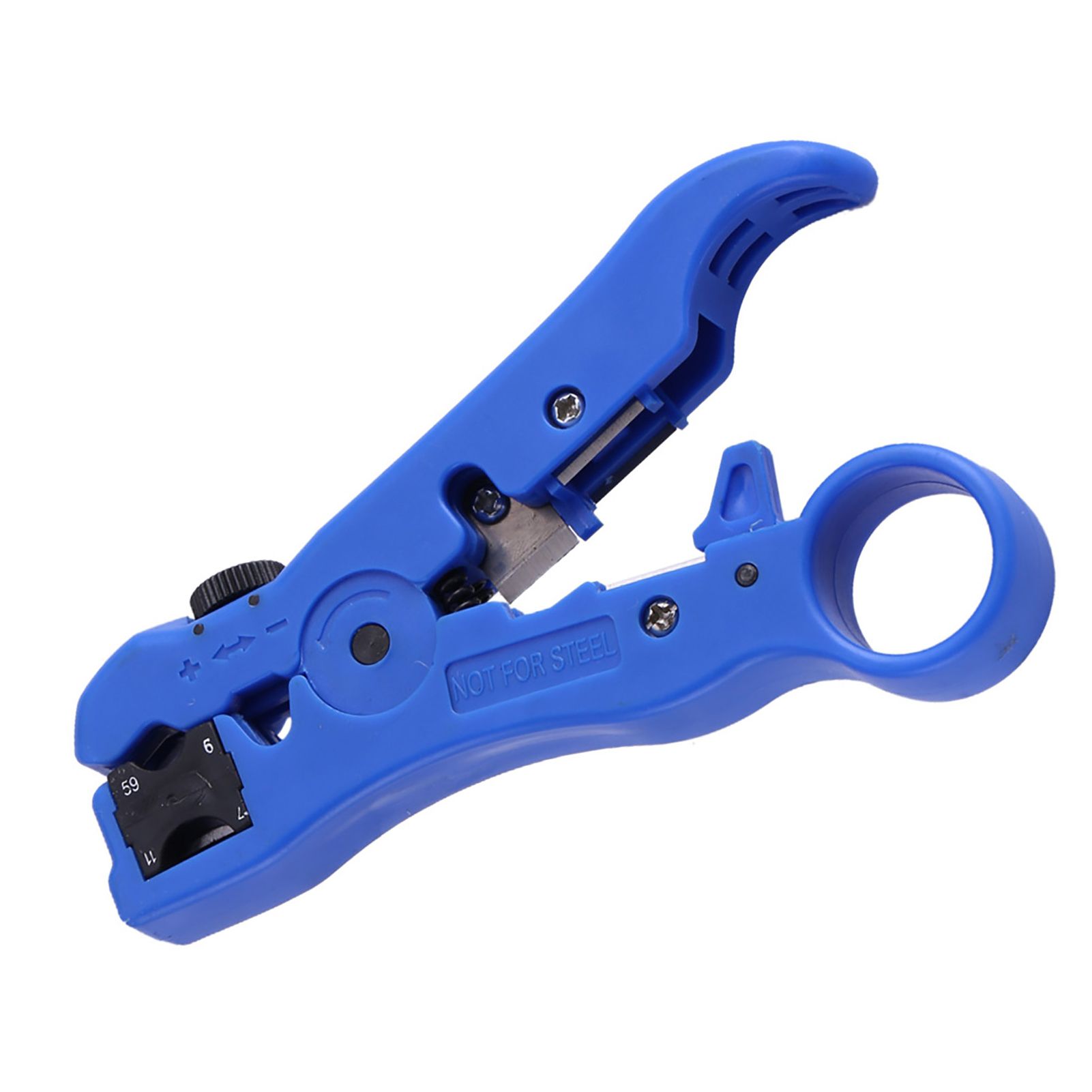Rotary Coax Coaxial Cable Cutter Stripper Stripping Tool for RG59 RG6 RG7 RG11 view 9