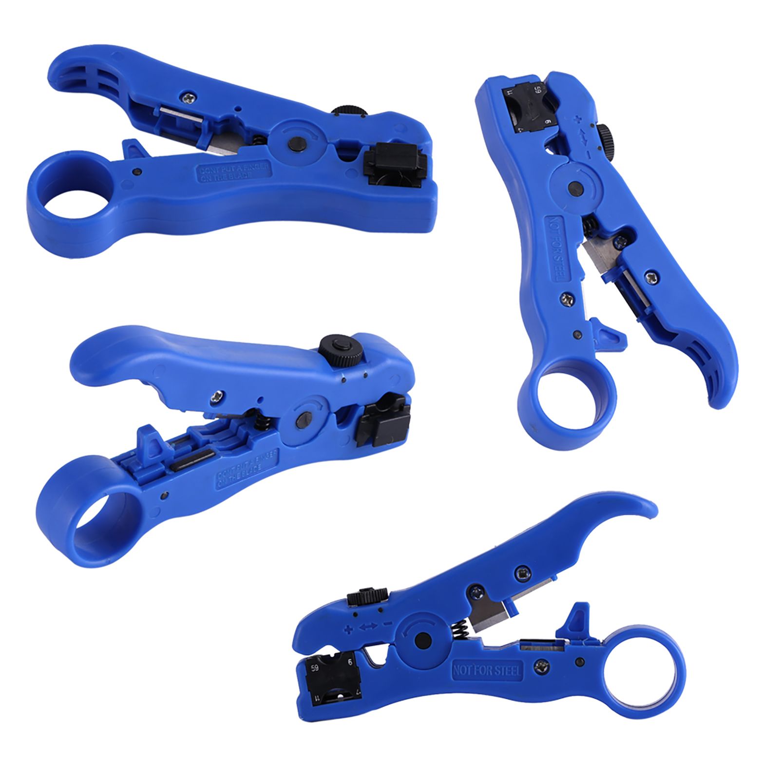 Rotary Coax Coaxial Cable Cutter Stripper Stripping Tool for RG59 RG6 RG7 RG11 view 12