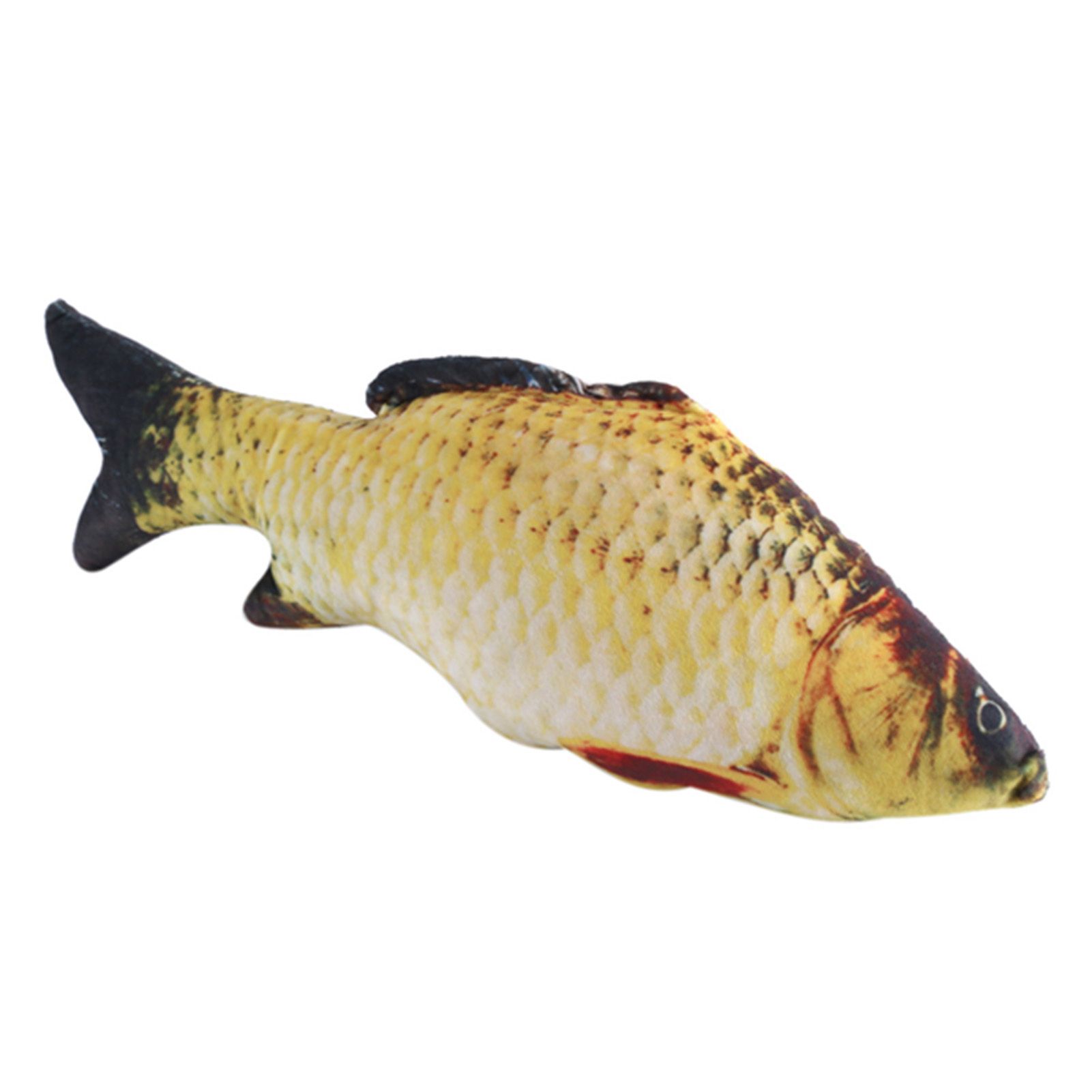 Creative 3D Carp Fish Shape Simulation Cushion Throw Pillow Children Gift Sofa view 6