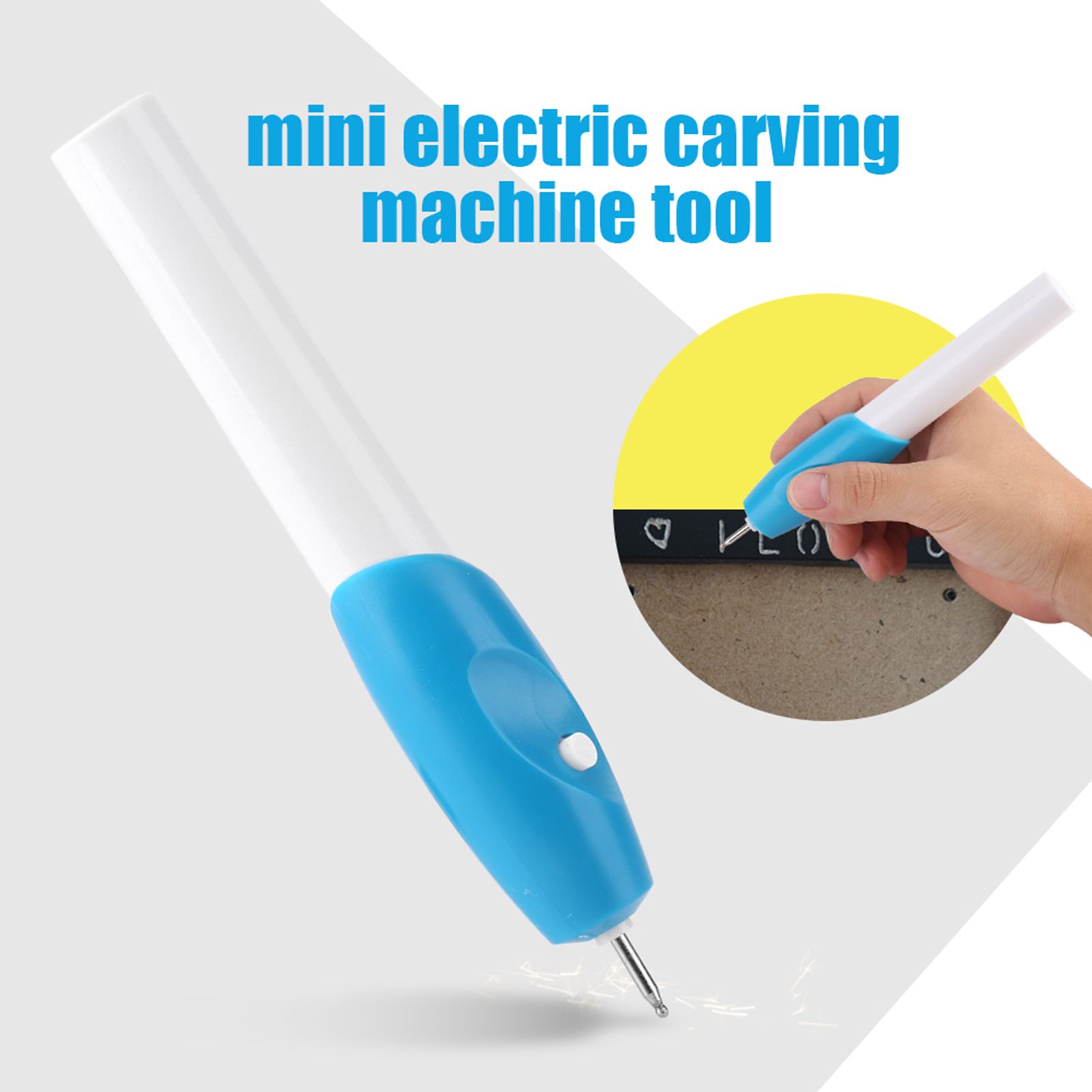 Mini Electric Engraving Machine Handheld Carving Pen Glass Metal Plastic Wood view 13