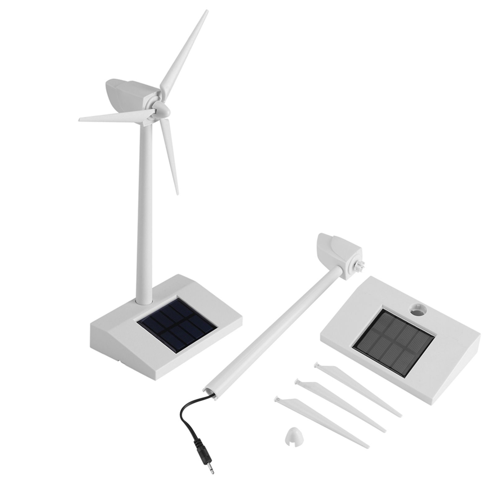 Mini Solar Energy Wind Mill Toy Kids Children Science Teaching Tool Home view 6