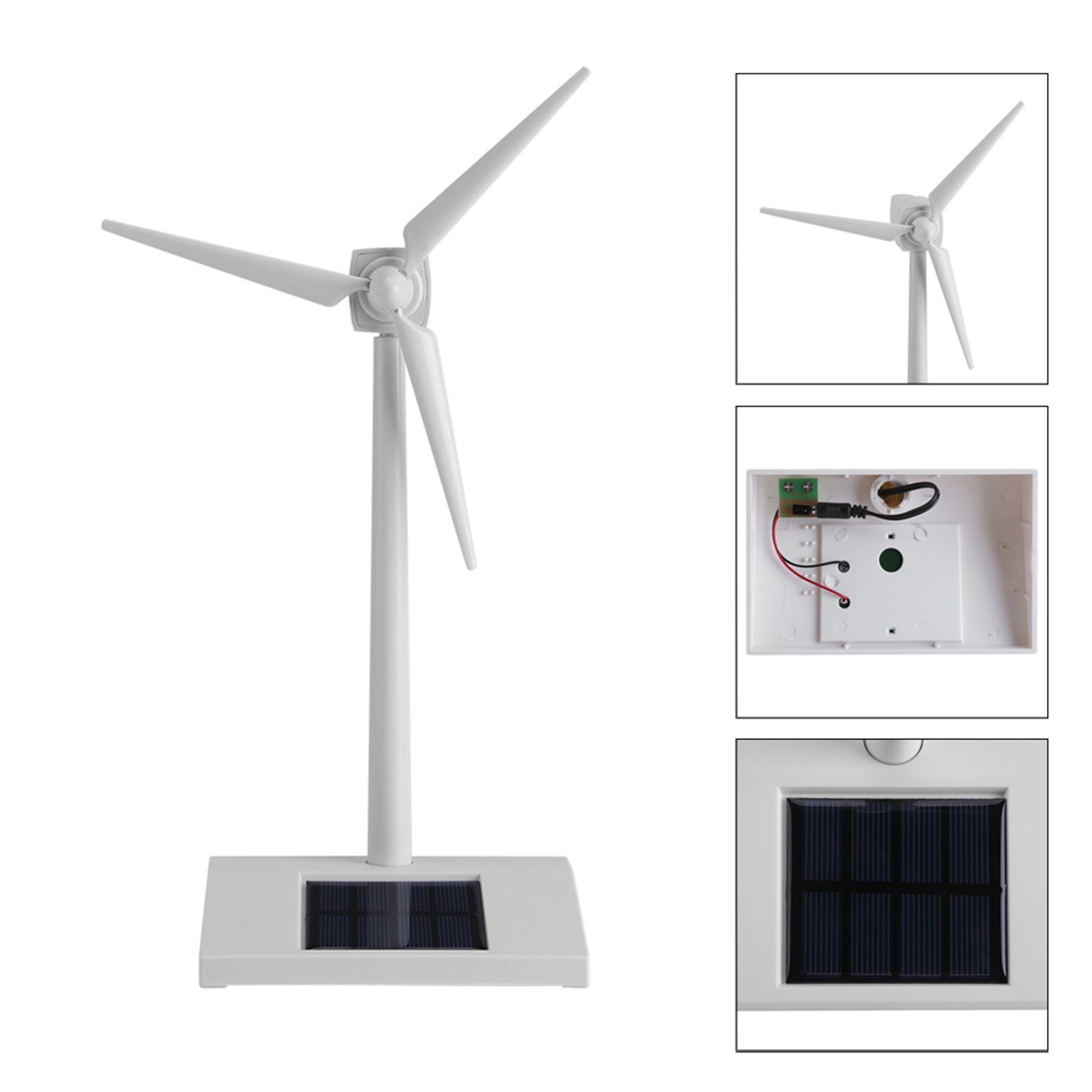 Mini Solar Energy Wind Mill Toy Kids Children Science Teaching Tool Home view 8