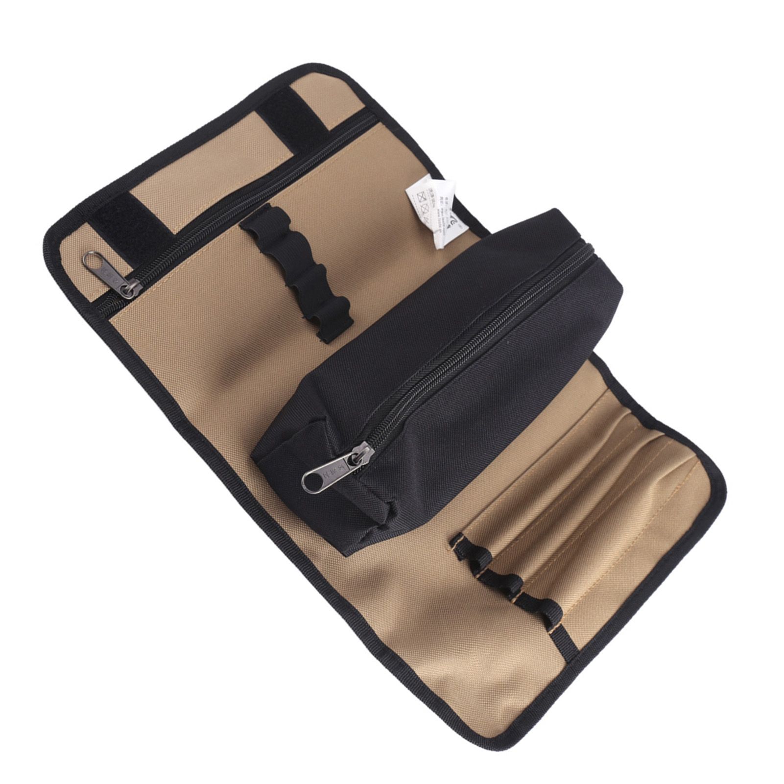 36 * 25cm Durable Waterproof Canvas Electrician Roll Up Hardware Tools Storage Bag view 9