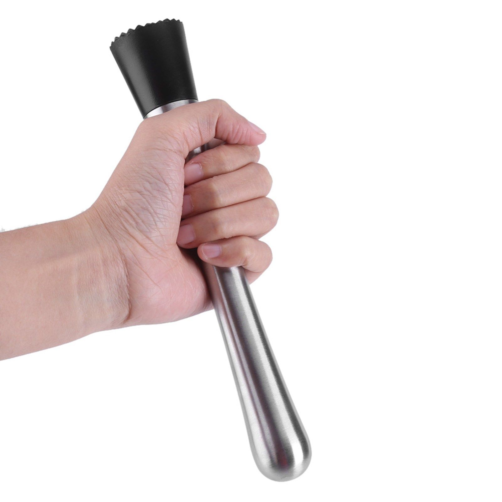 Stainless Steel Bar Stick Cocktail Muddler Mojito Masher Fruit Mixer DIY view 10