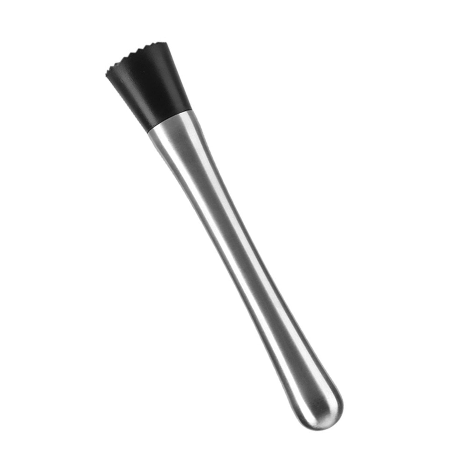 Stainless Steel Bar Stick Cocktail Muddler Mojito Masher Fruit Mixer DIY view 12