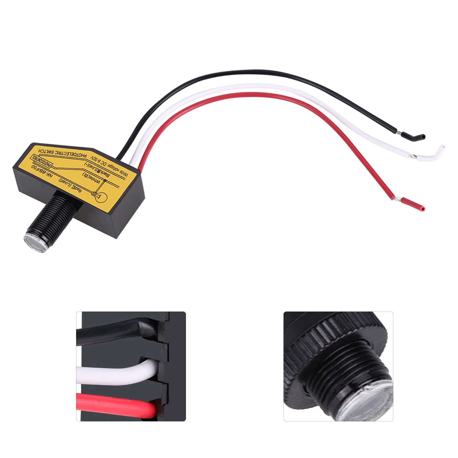 Mini Light Switching Sensor Remote Photocell Dusk To Till Dawn view 9