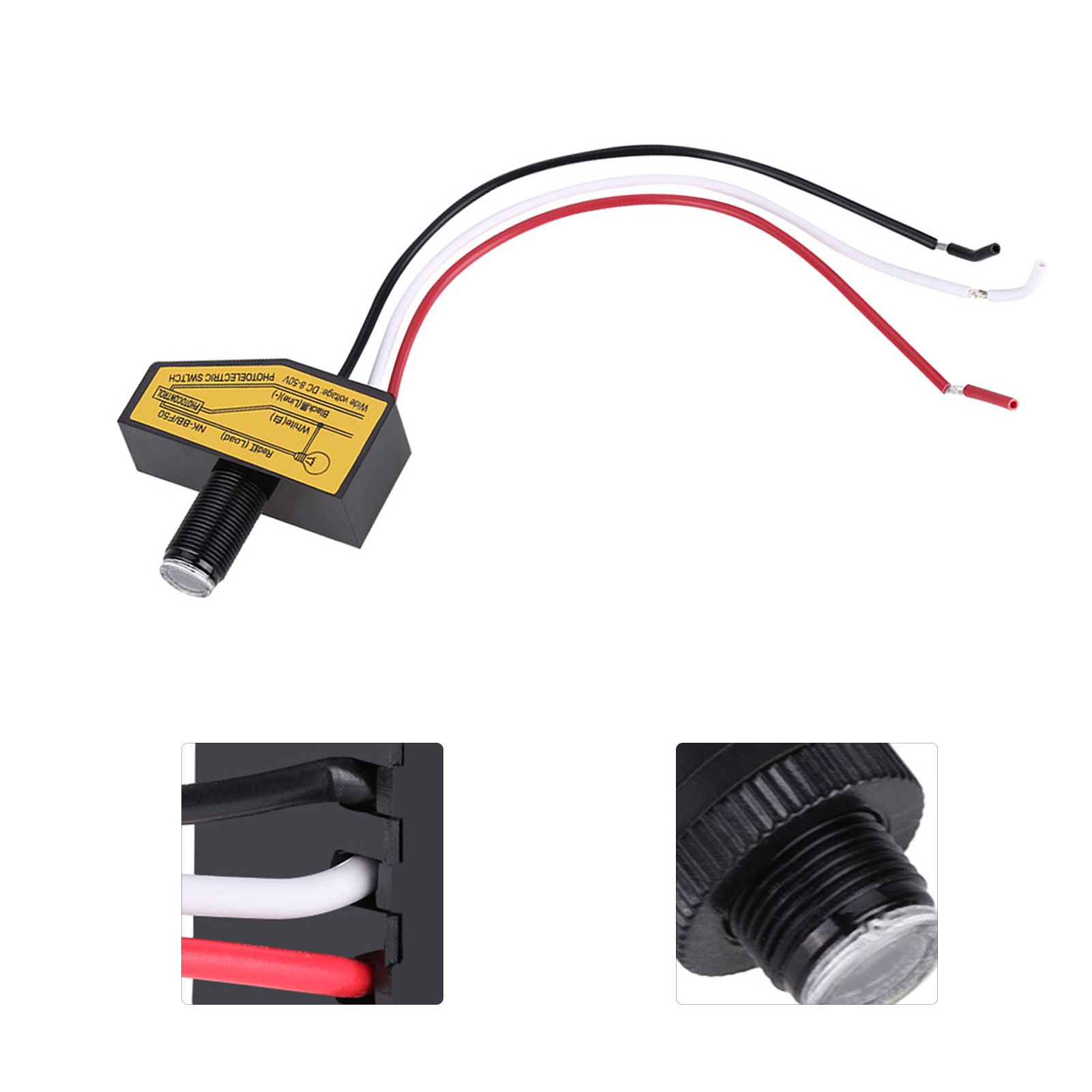 Mini Light Switching Sensor Remote Photocell Dusk To Till Dawn view 10