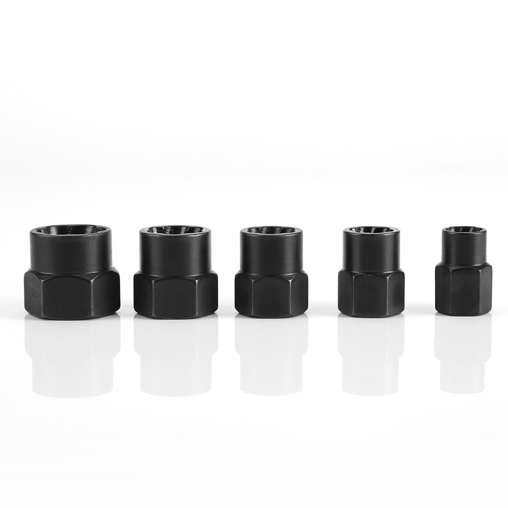 10 Pieces Damaged Bolt Nut Screw Remover Extractor Removal Set Threading Tools Kit view 7