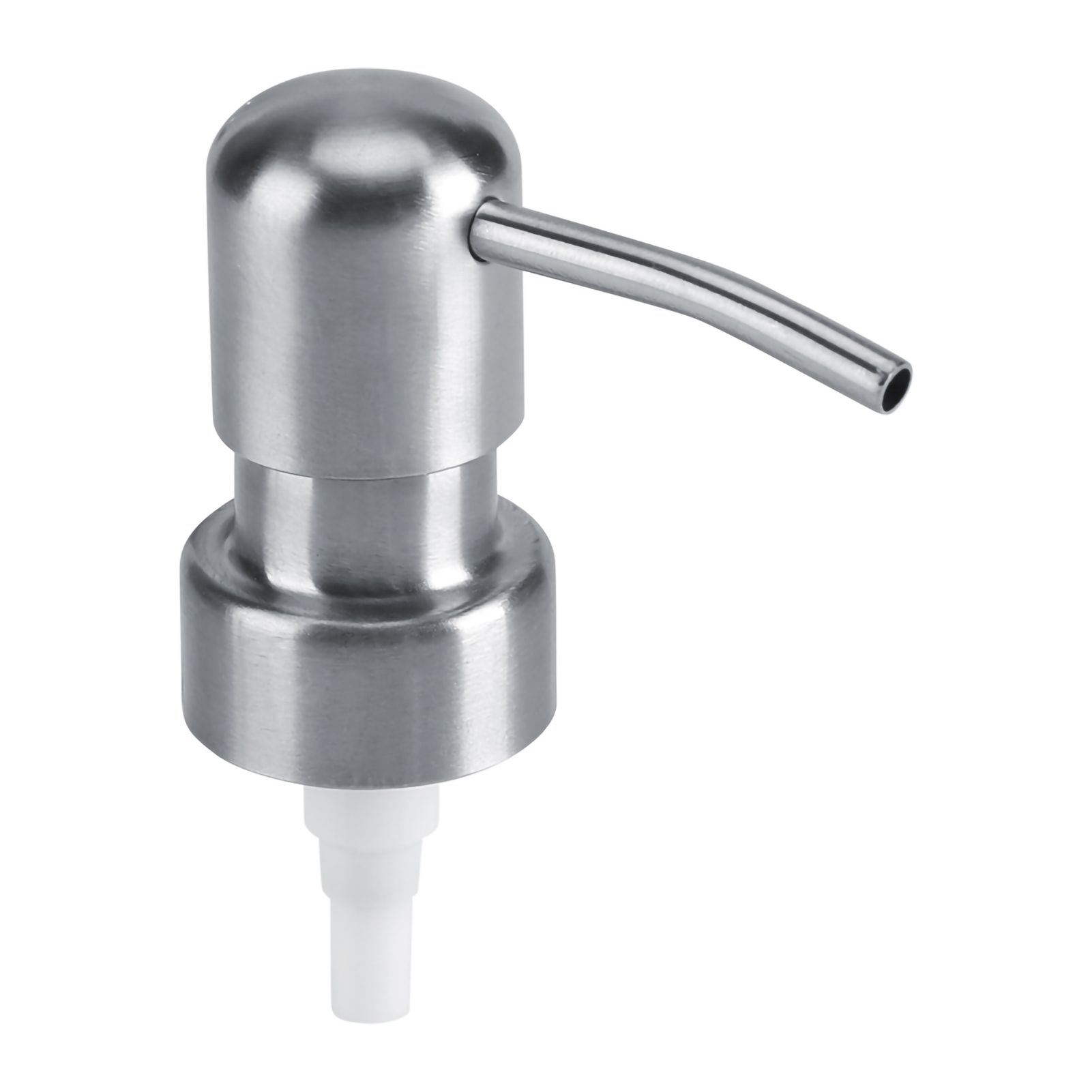 1Pc 304 Stainless Steel Liquid Soap Shampoo Silvery white Pump Kitchen view 6
