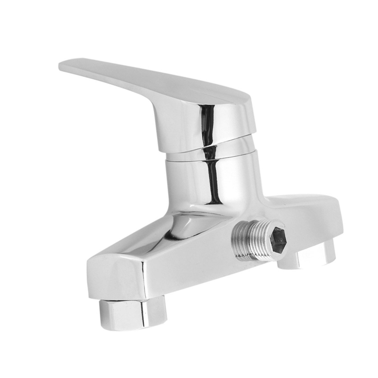 Zinc Alloy Bathroom Bathtub Single Handle Faucet Wall Mounted Bath Shower view 8
