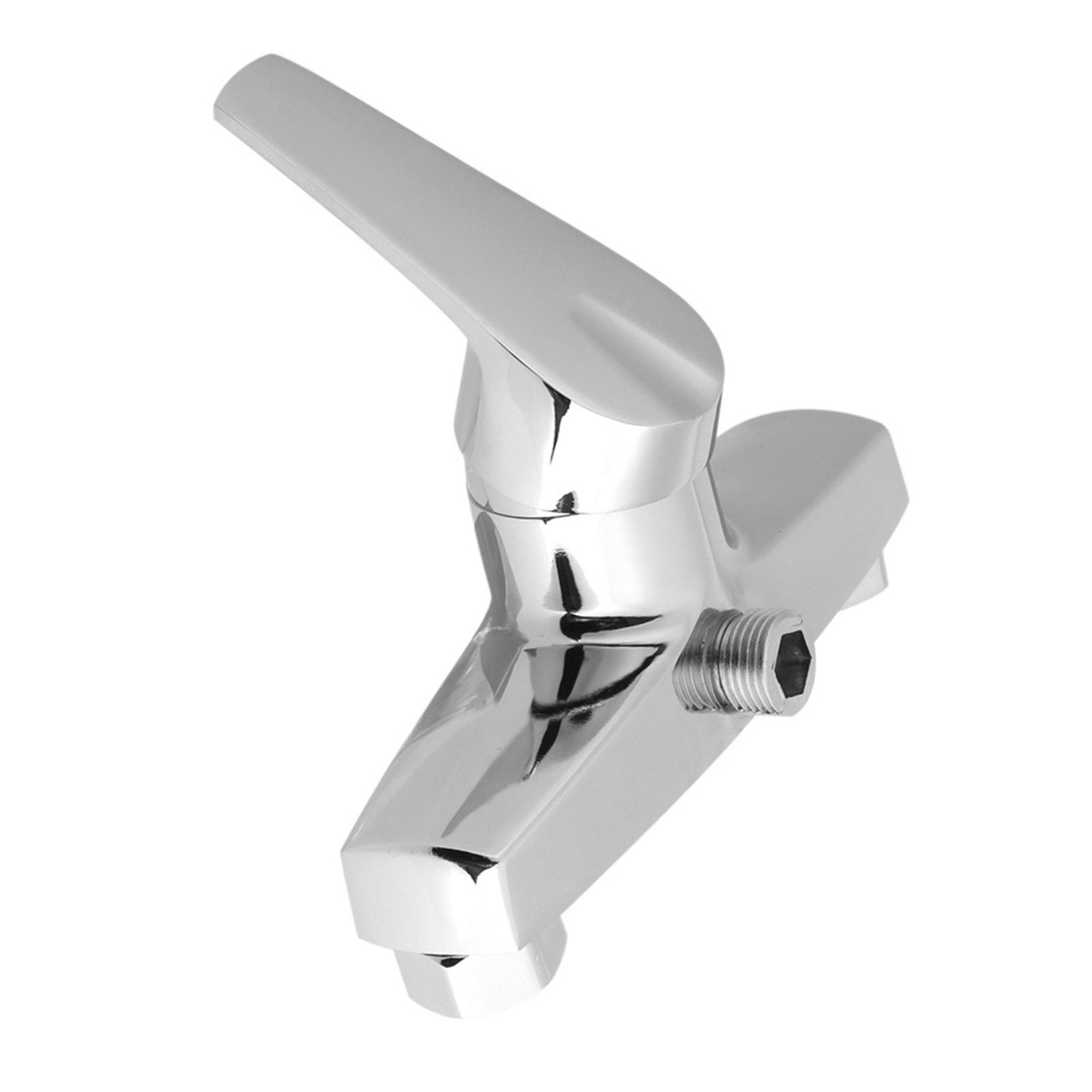 Zinc Alloy Bathroom Bathtub Single Handle Faucet Wall Mounted Bath Shower view 9