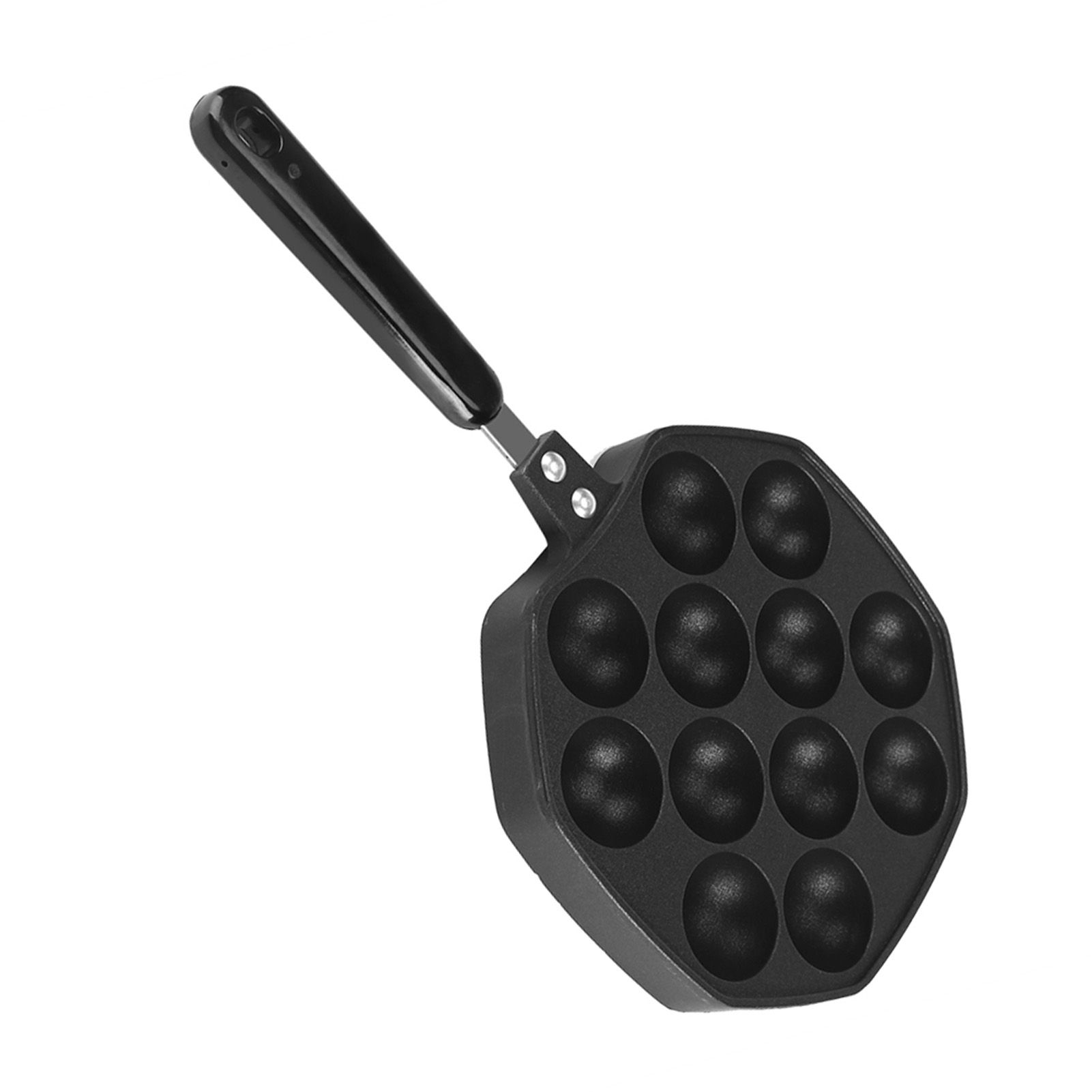 12 Cavities Aluminum NOn stick Takoyaki Grill Pan Plate Octopus Ball Pancake view 7