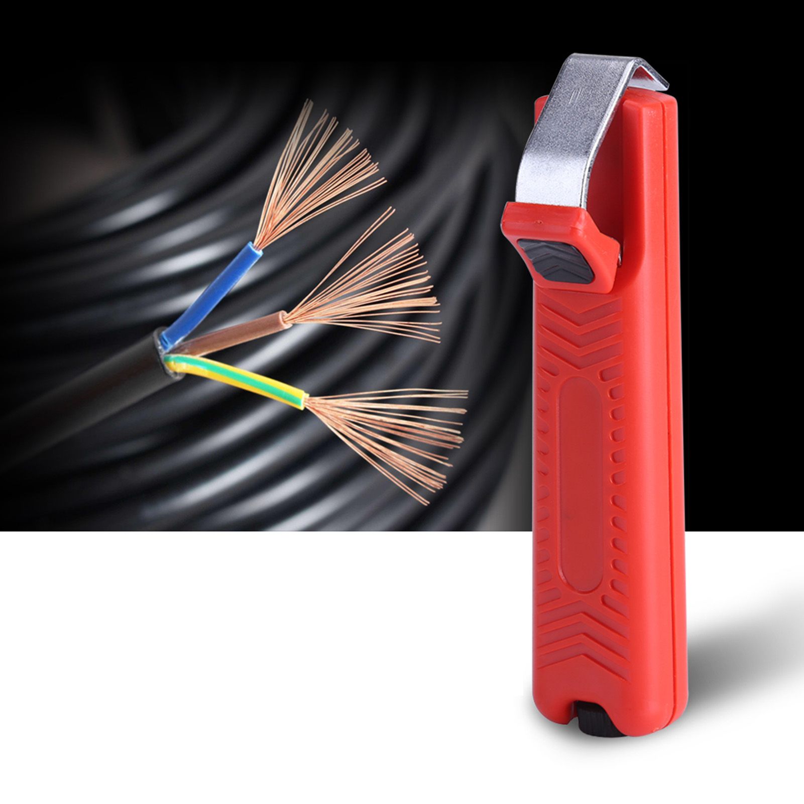 8-28mm Mini Knife Wire Stripper Stripping Cutter Plier Crimping Tool for PVC view 12
