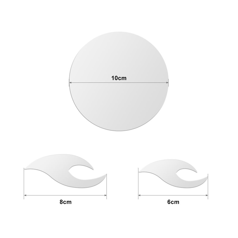 Sunflower Acrylic Mirror 3D Removable Wall Sticker Mirror Effect Decal for view 2