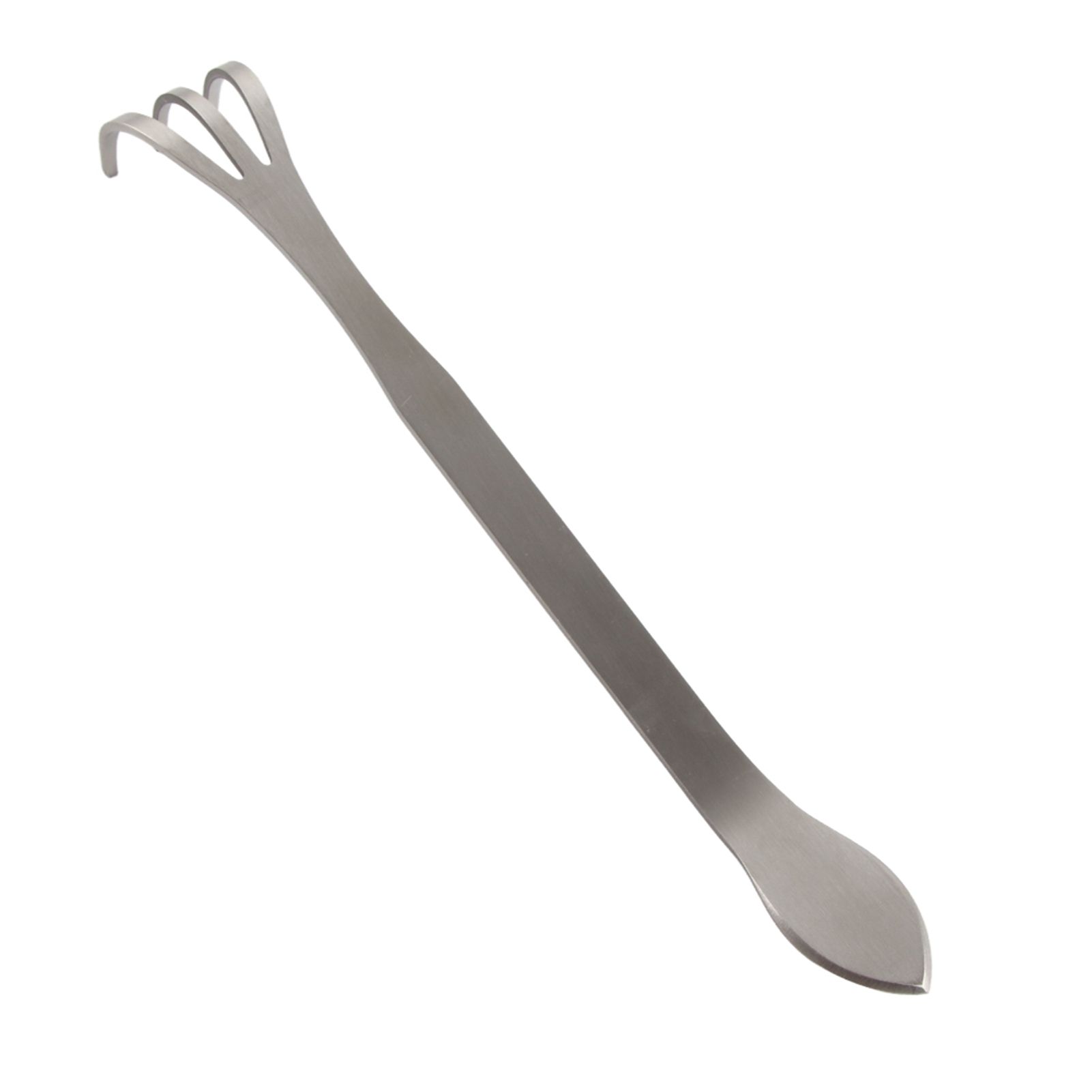 24CM Stainless Steel 3 Tines Plants Pot Rake Gardening Cultivator Soil Farming view 6