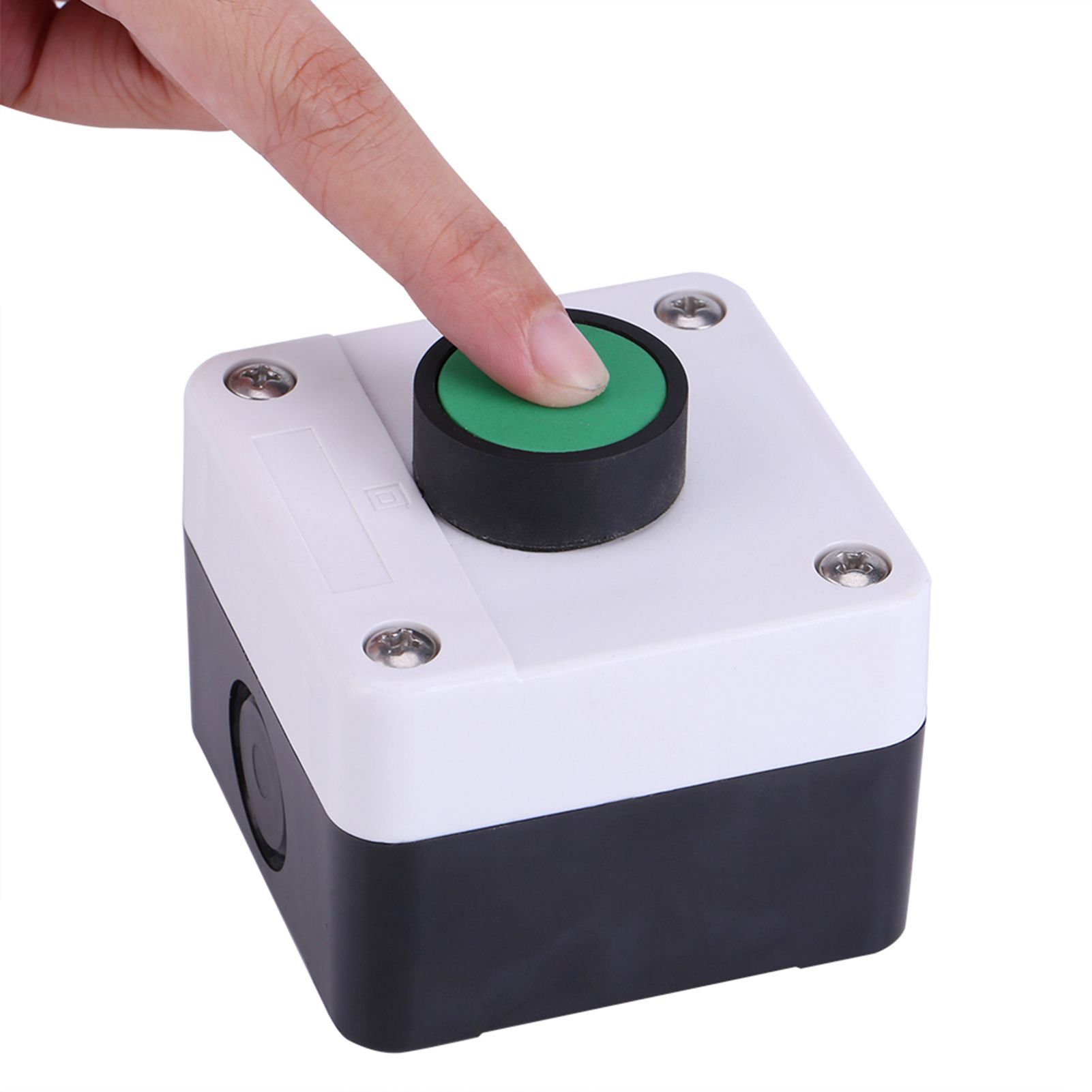 Weatherproof Green Push Button Switch One Button Control Box for Gate Opener view 12