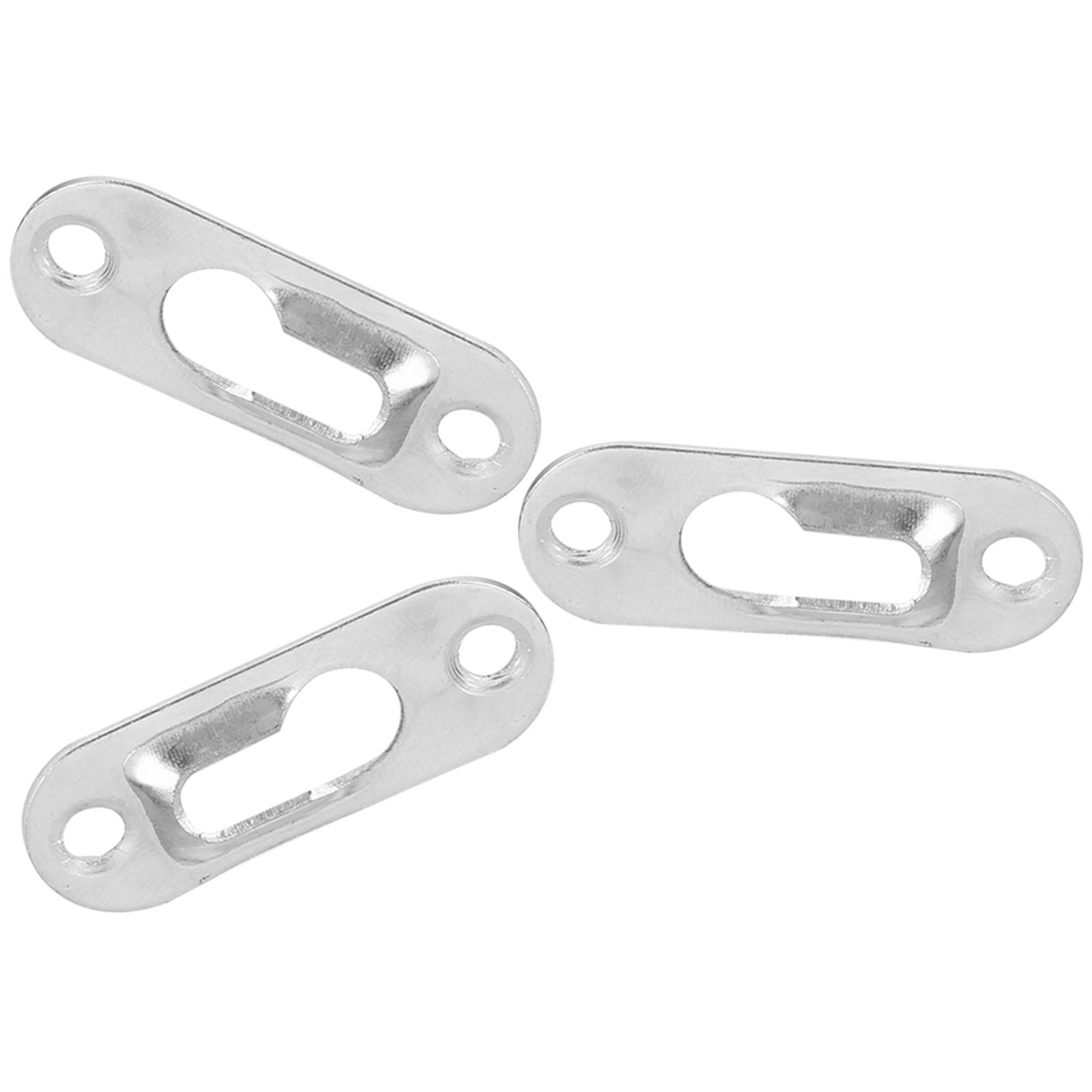 40 Pcs Silver Tone Metal Keyhole Hanger Fasteners for Picture Frames Hang Wall view 7