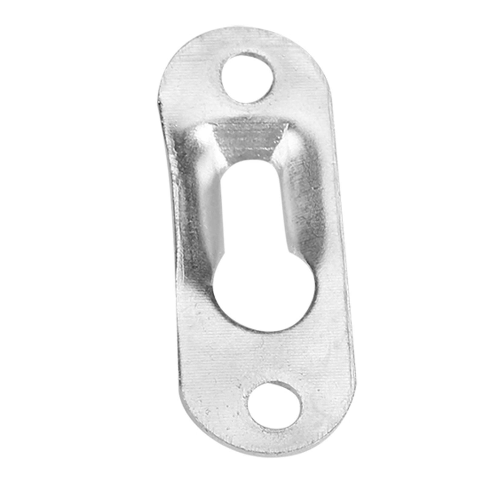 40 Pcs Silver Tone Metal Keyhole Hanger Fasteners for Picture Frames Hang Wall view 14