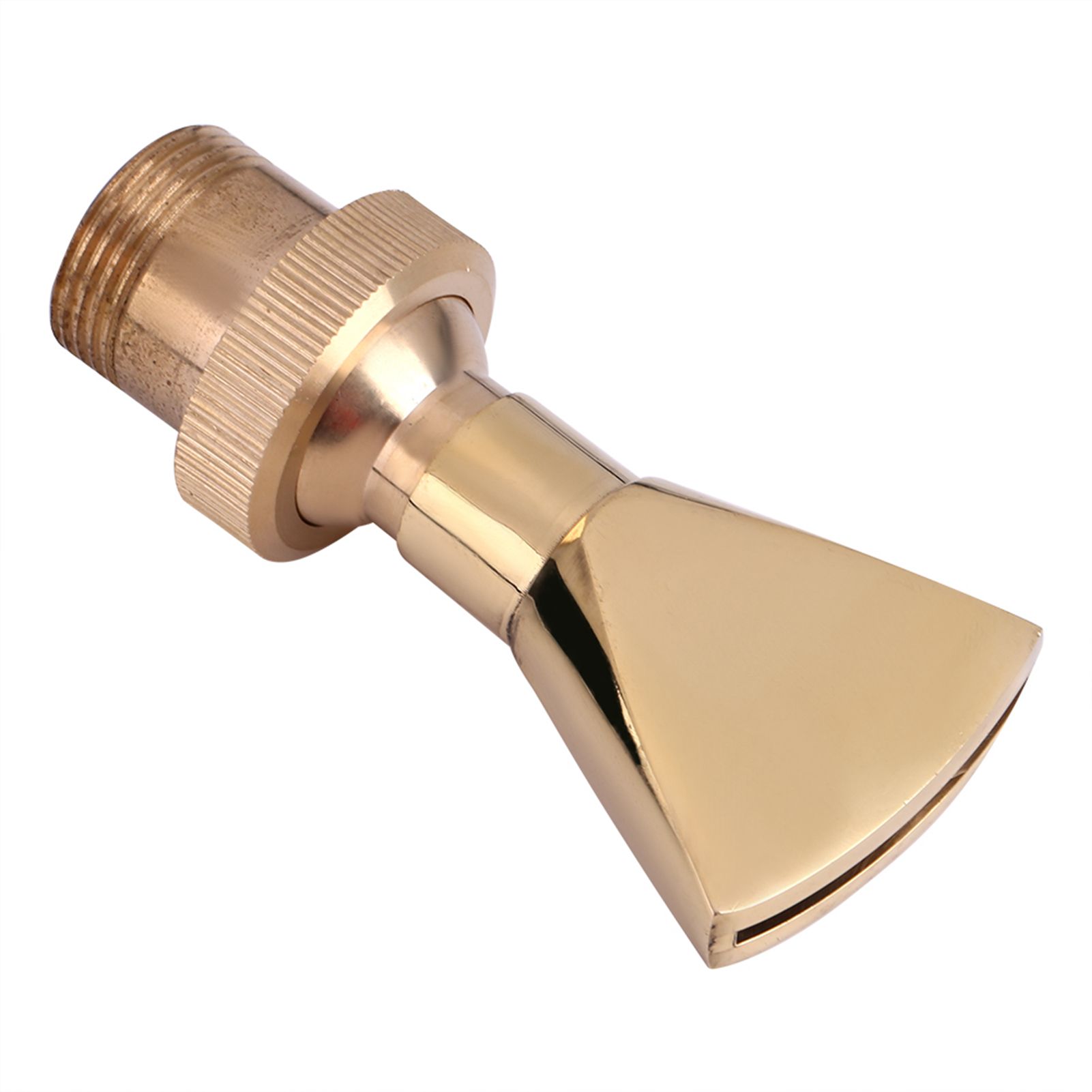 1/2" DN15&3/4" DN20 Fan Shaped Brass Fountain Nozzle Sprinkler Spray Head view 2