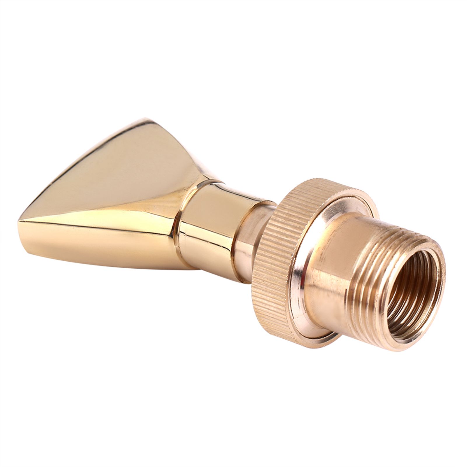 1/2" DN15&3/4" DN20 Fan Shaped Brass Fountain Nozzle Sprinkler Spray Head view 3