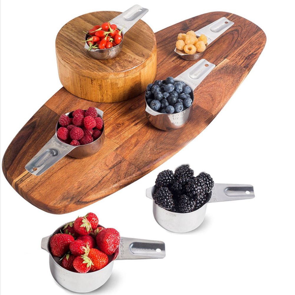 Measuring Cups and Measuring Spoons Set Ejoyous 304 Stainless Steel 13 Pieces view 11
