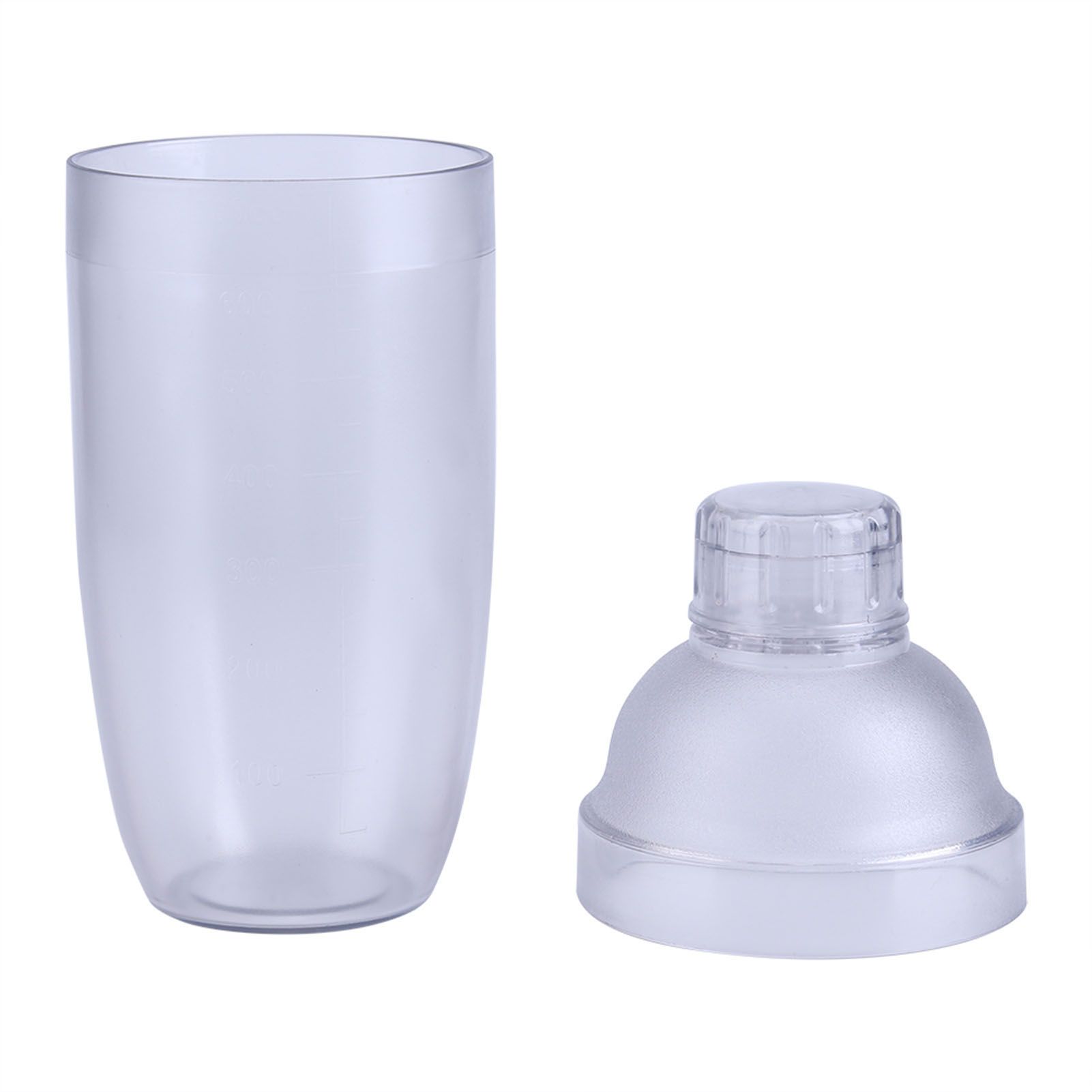Anti leakage Transparent PC Resin Milk Tea Cocktail Drink Shaker Bar Tool 700cc view 2