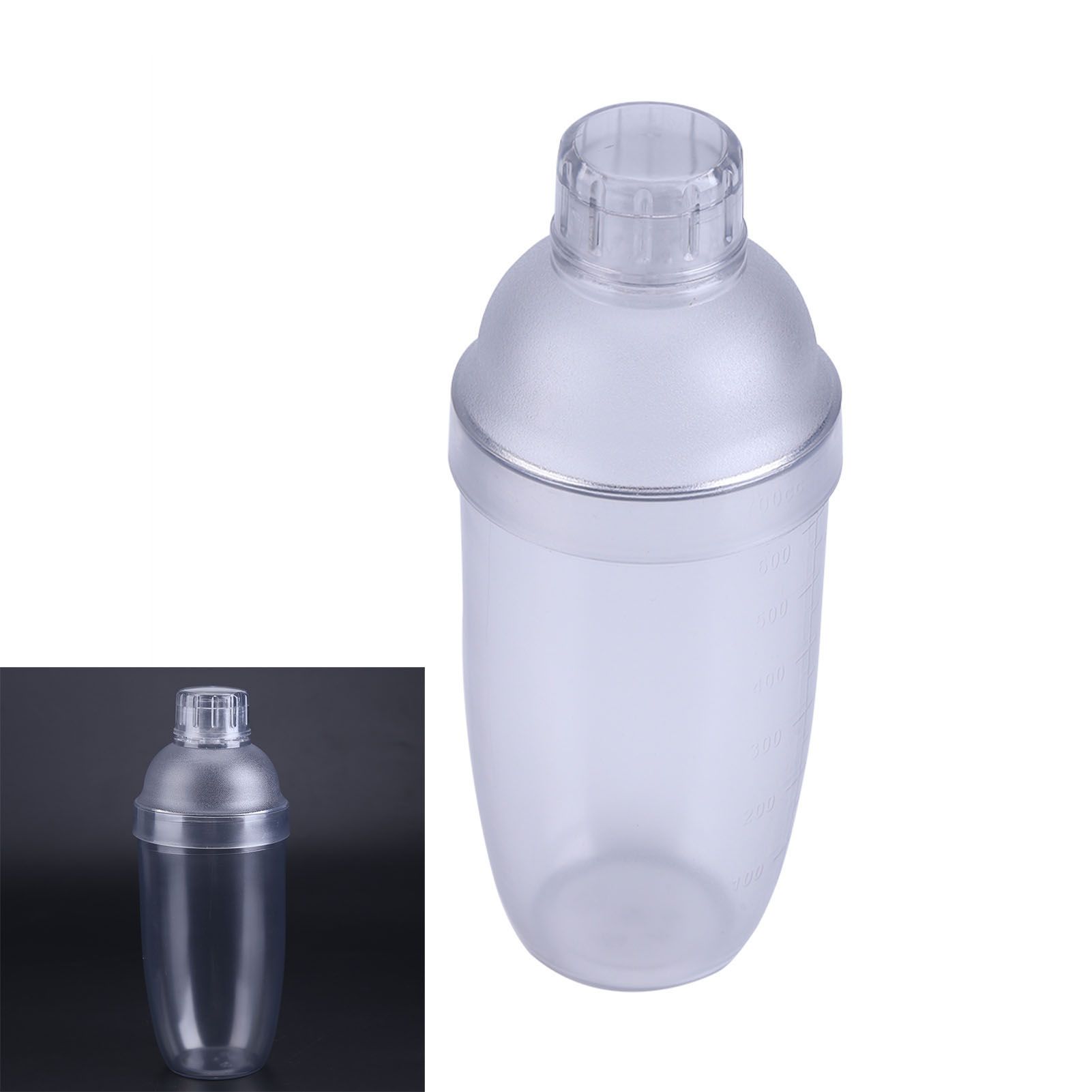 Anti leakage Transparent PC Resin Milk Tea Cocktail Drink Shaker Bar Tool 700cc view 10