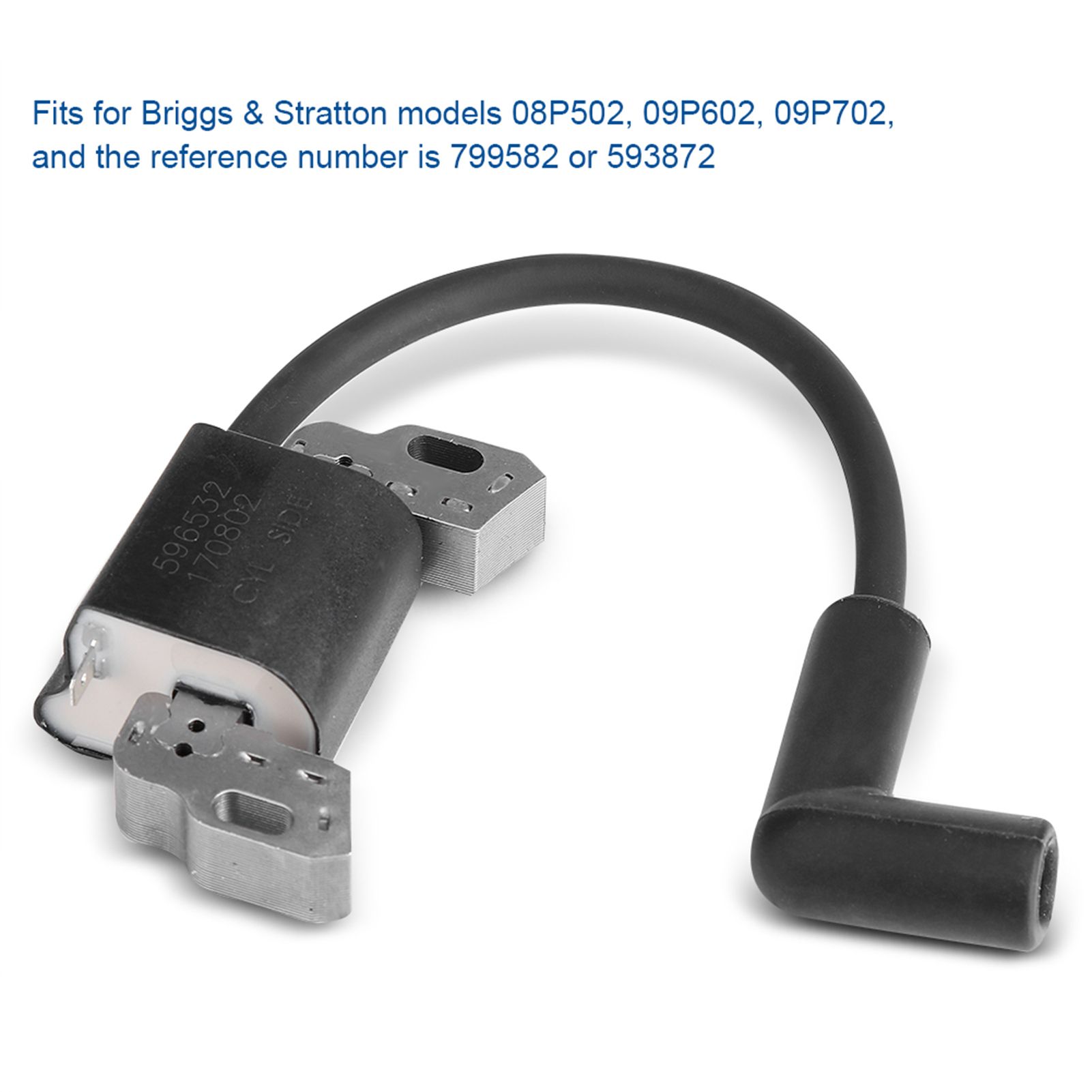 Ignition Coil Module Replacement for Briggs & Stratton 799582 593872 view 11