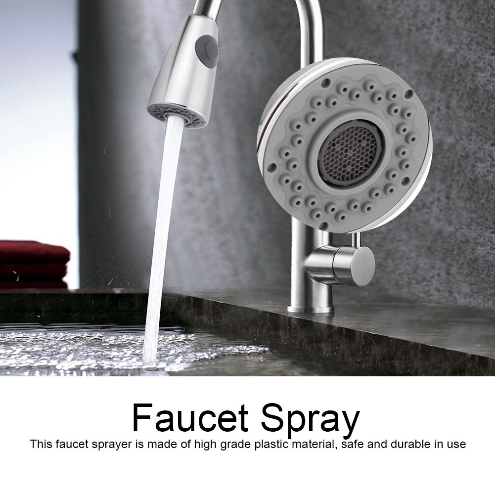 Pull Out Faucet Sprayer Kitchen Bathroom Tap Shower Spray Head Replacement Part view 4