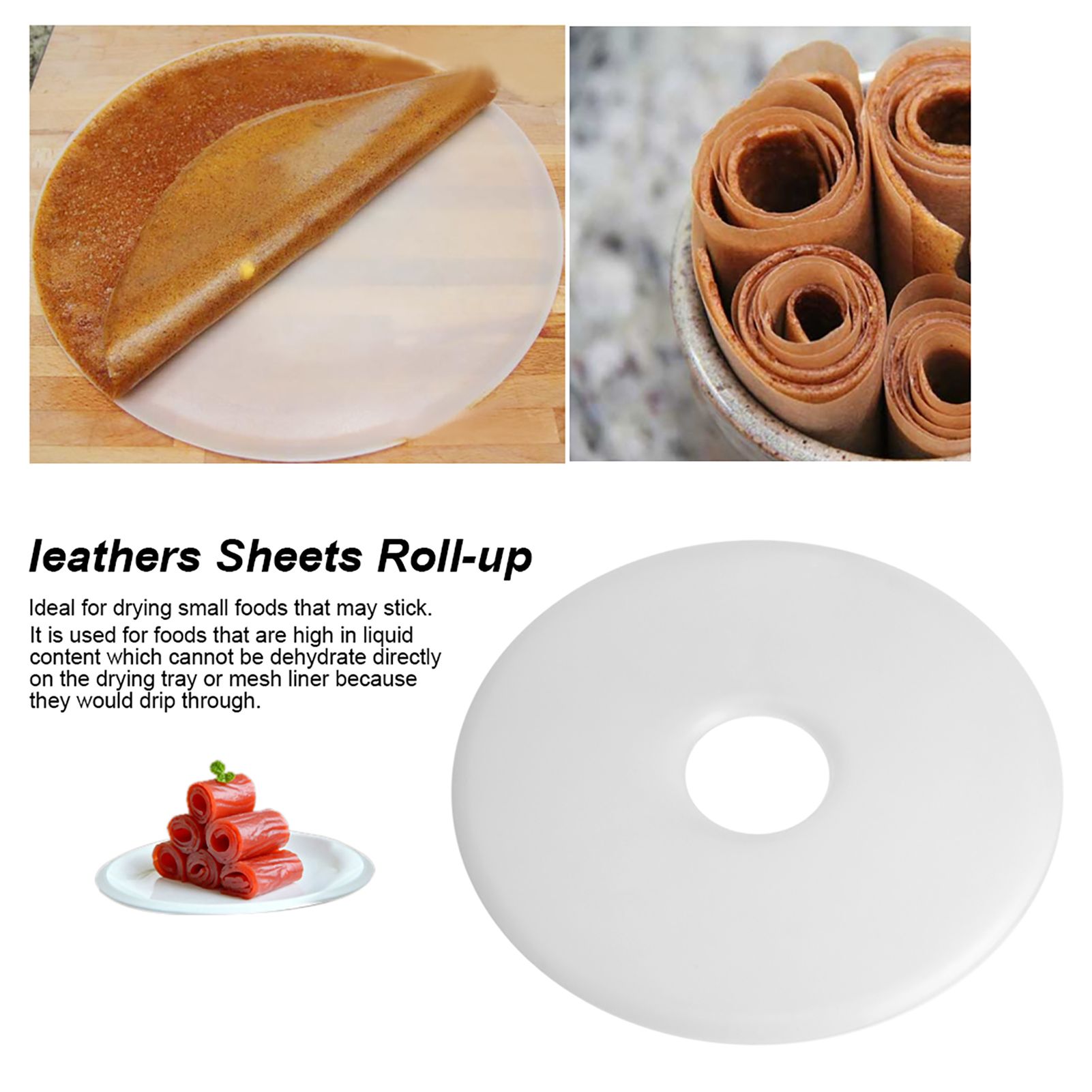 Tray Food Dehydrator Dryer Leathers Fruit Roll leathers Sheets Roll Up view 4
