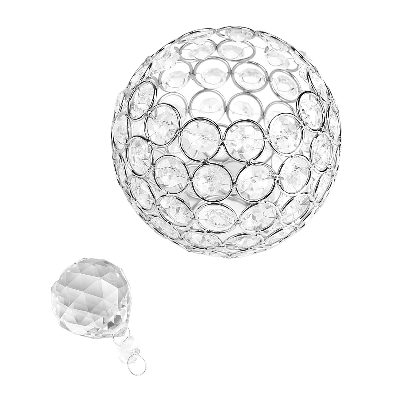 Modern Crystal Wall Lamp Bedside Night Light Bedroom Living Room Hall Lighting view 7