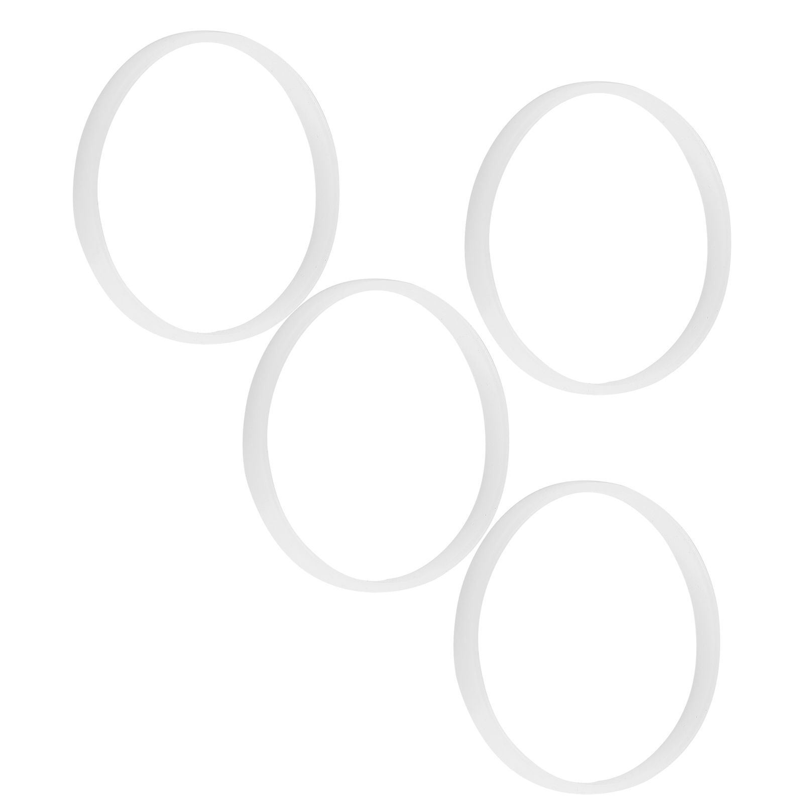 10cm White Rubber Sealing O Ring Gasket for Ninja Juicer Blender Replacement Seals view 9