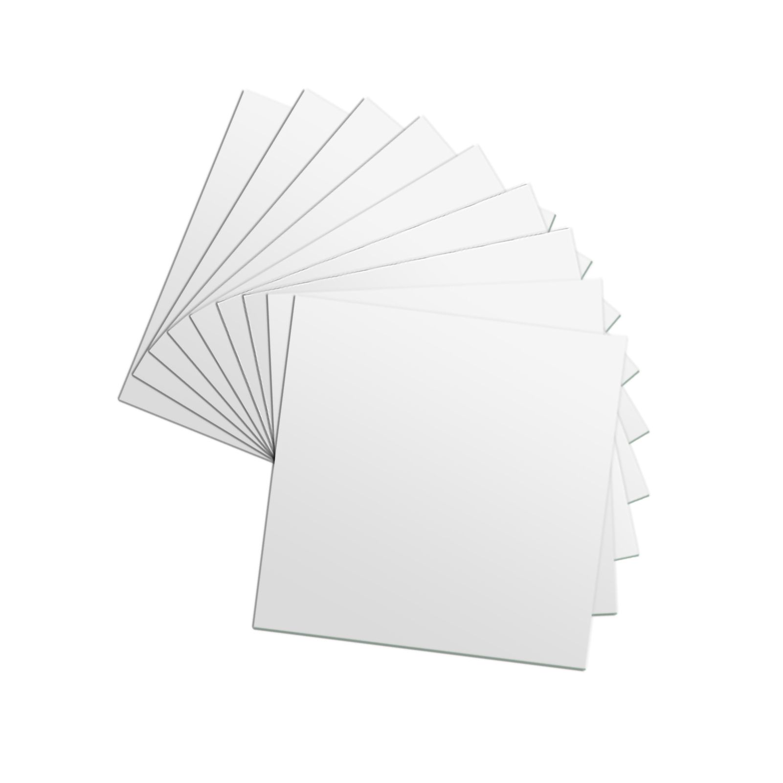 25pcs DIY Square Mirror Wall Stickers 15cm Self adhesive Tiles 3D Mirror Decor view 6