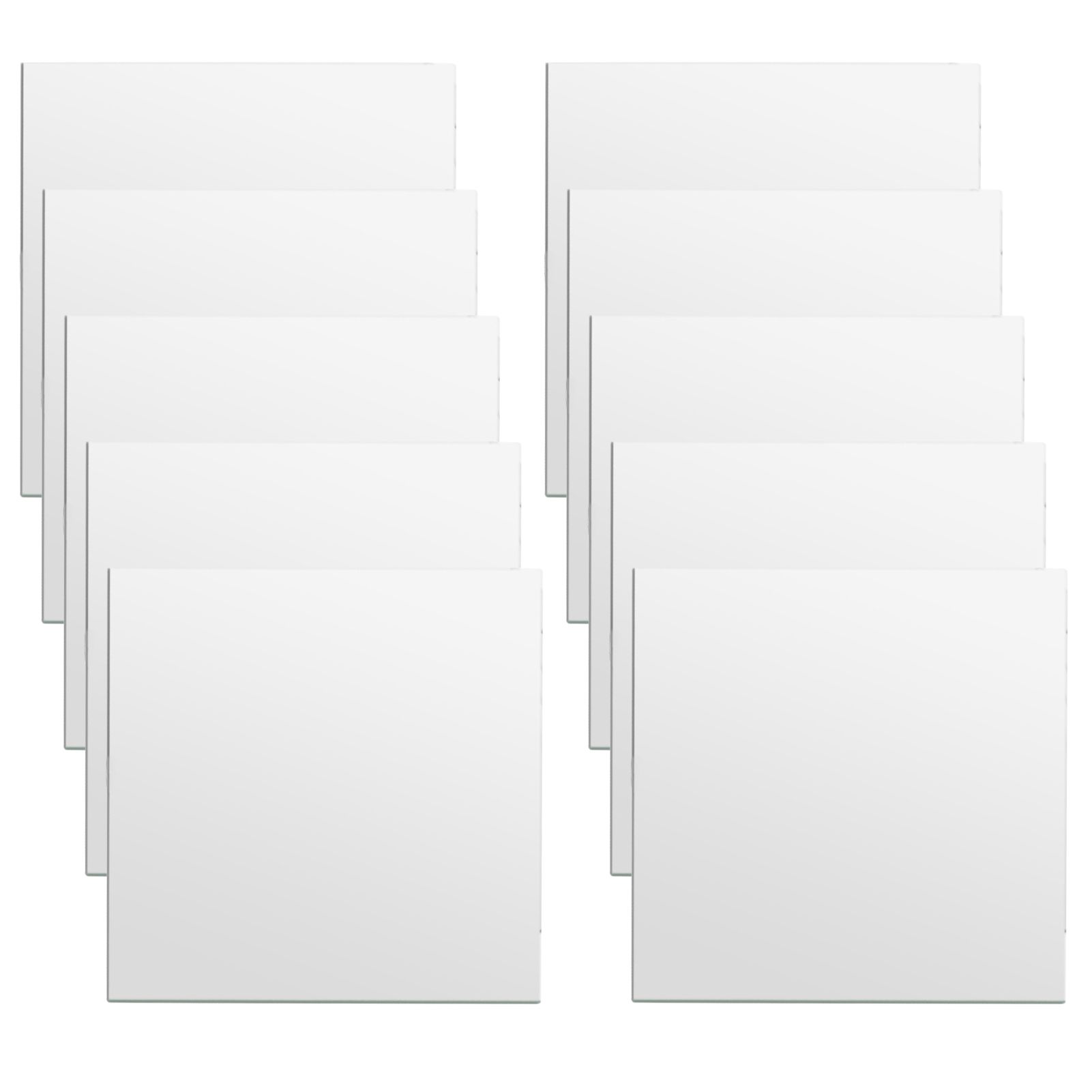25pcs DIY Square Mirror Wall Stickers 15cm Self adhesive Tiles 3D Mirror Decor view 10
