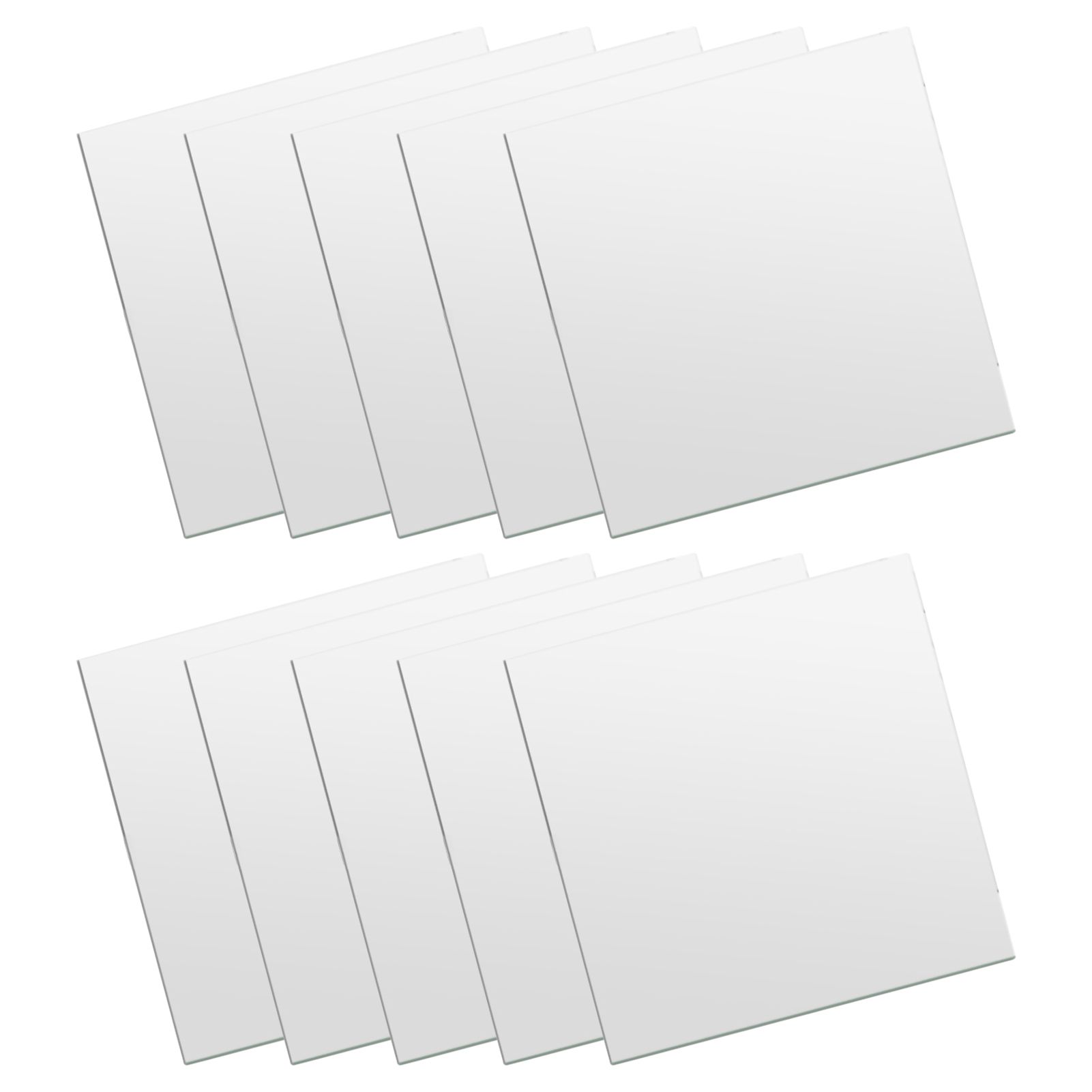 25pcs DIY Square Mirror Wall Stickers 15cm Self adhesive Tiles 3D Mirror Decor view 11