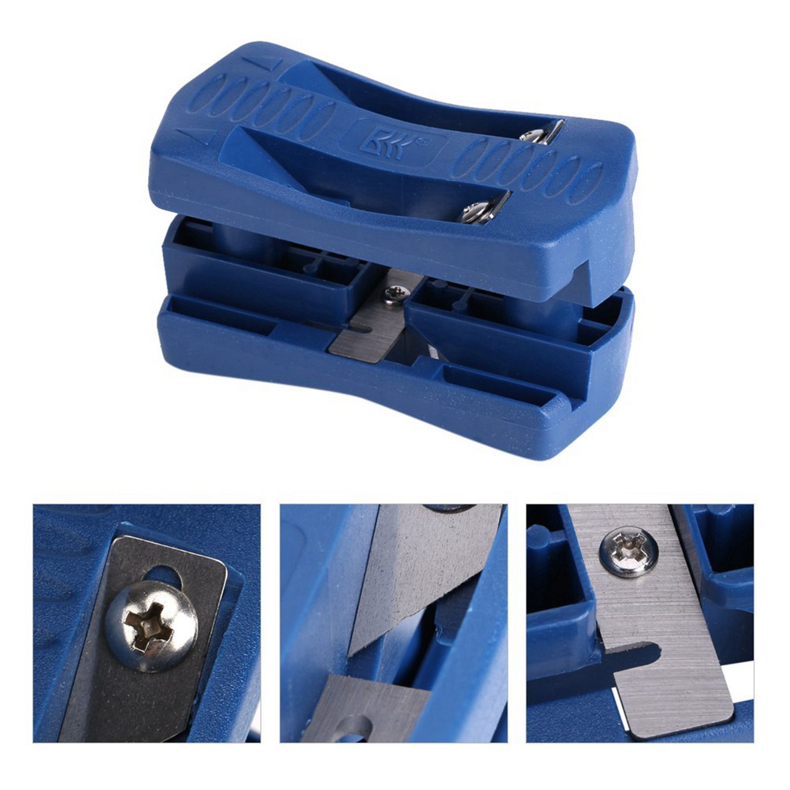 PVC Wood Edge Banding Machine 2 Edges Manual Tail Trimming Woodworking Tool view 12