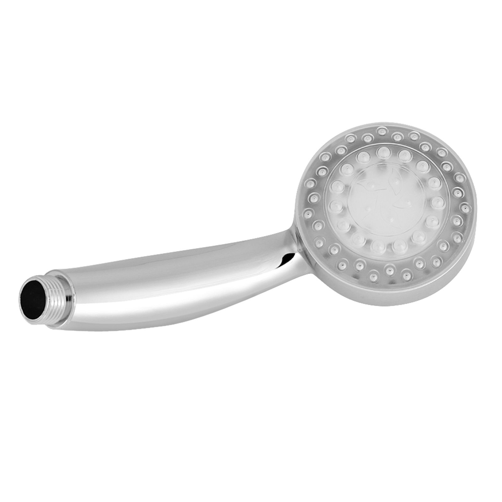 LED Shower Head 3 Color Changing Water Glow Light Temperature Sensor Bathroom view 4